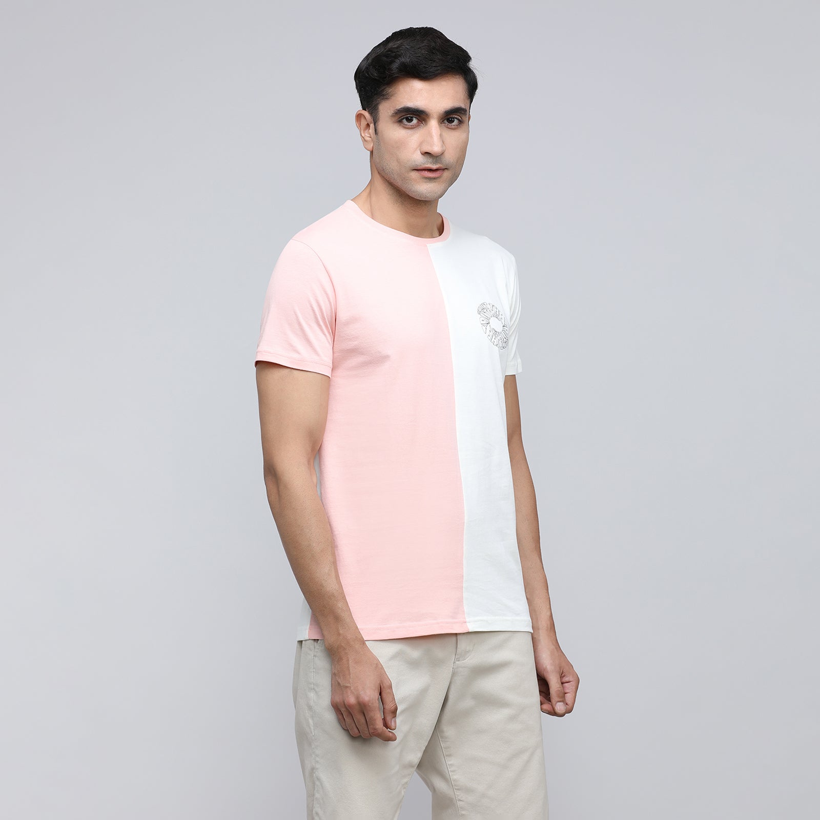 Indo Cotton Men's Crew Neck T-Shirt