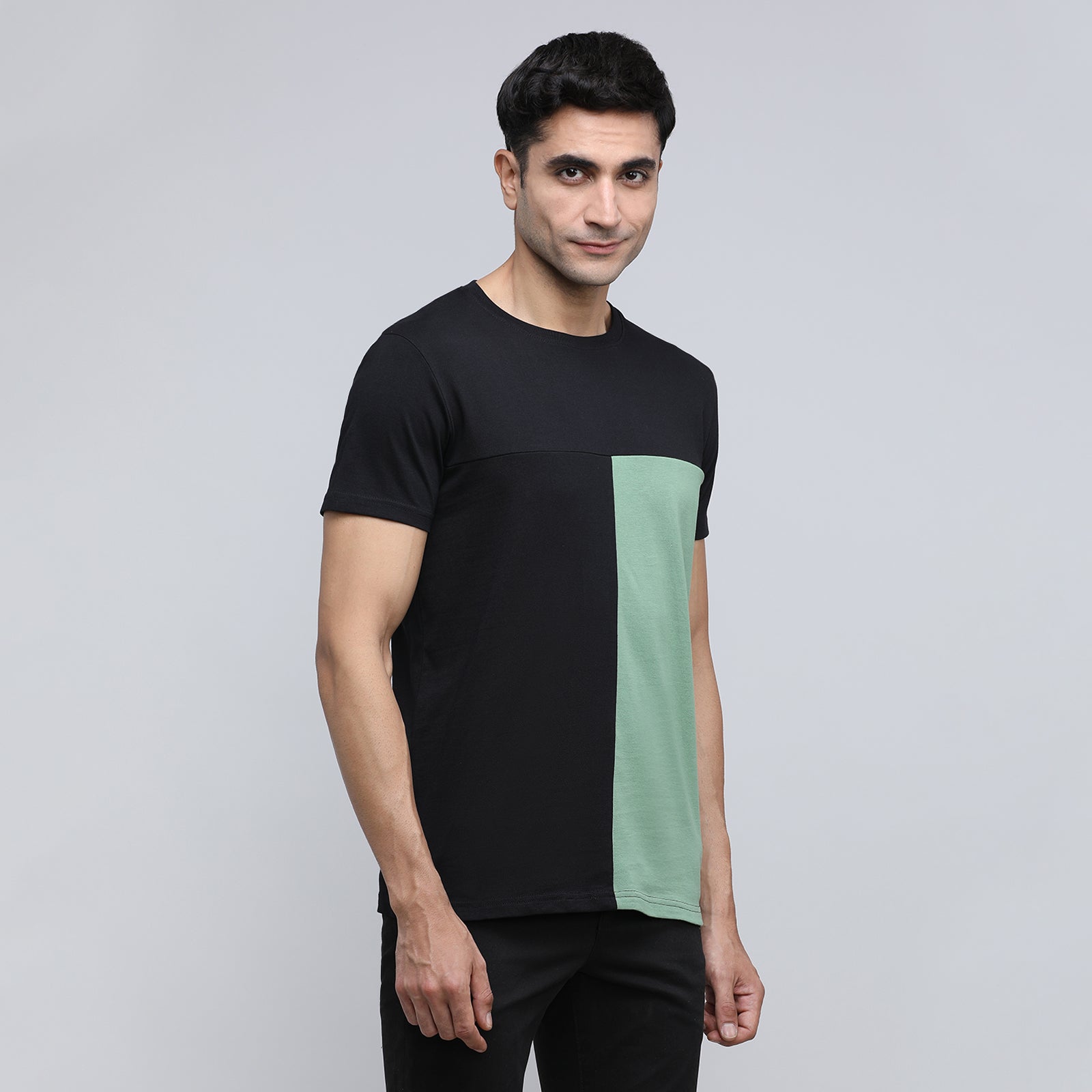 Indo Cotton Men's Crew Neck T-Shirt