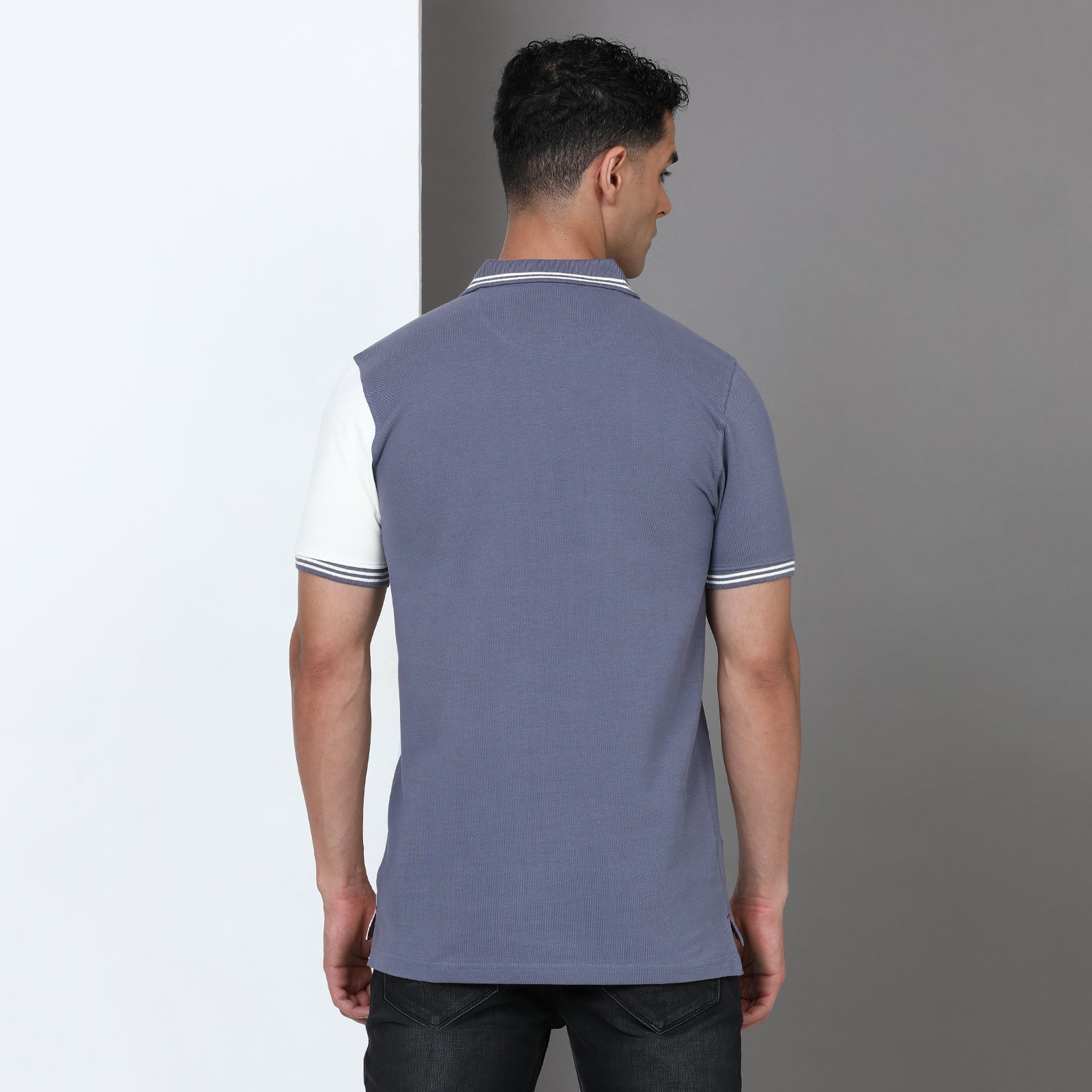 Slim Fit Cut & Sew Polo T-Shirt