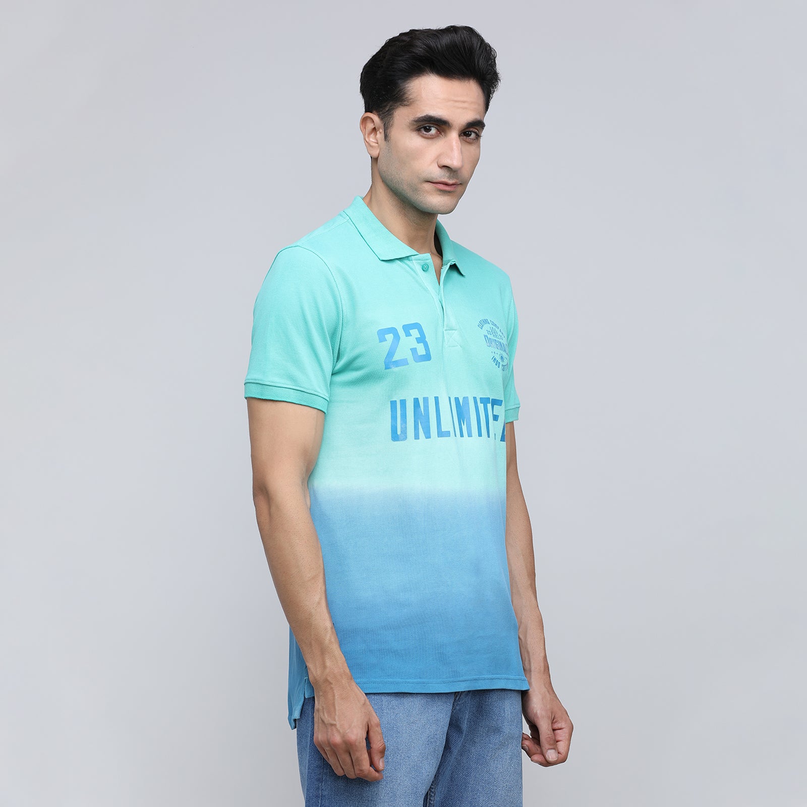 Indo Cotton Men's Polo T-Shirt