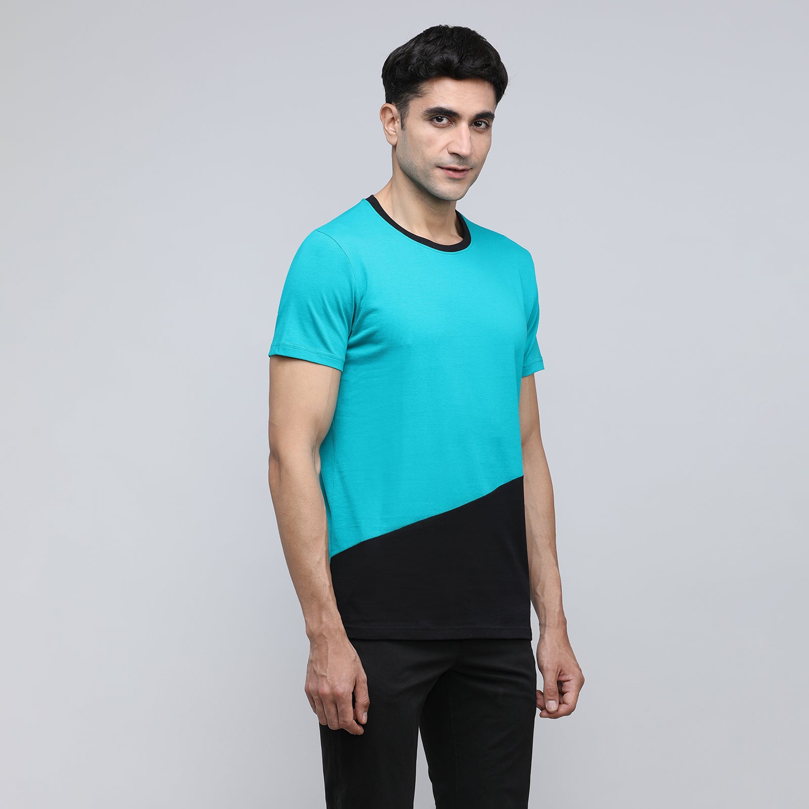 Indo Cotton Men's Crew Neck T-Shirt