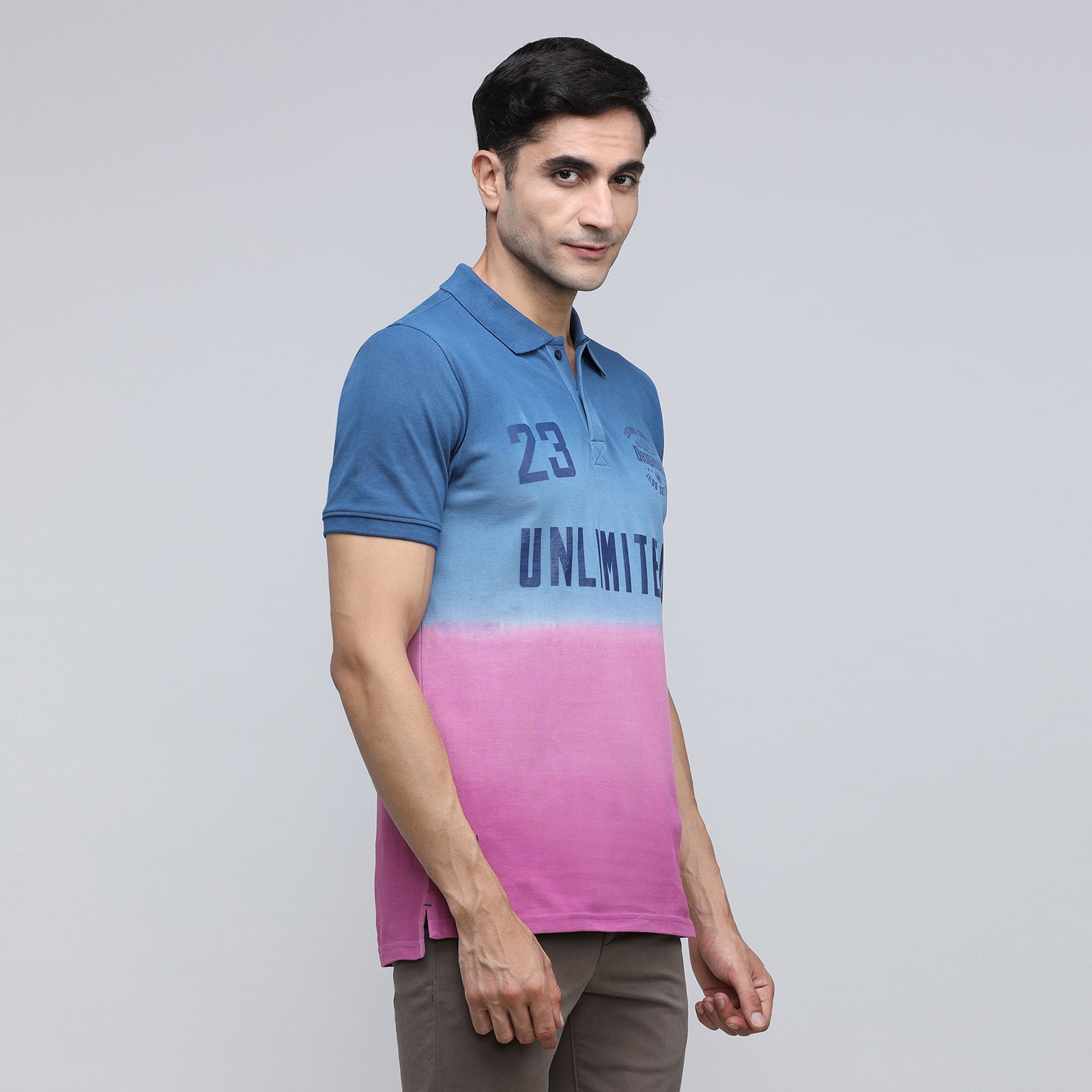 Indo Cotton Men's Polo T- Shirt