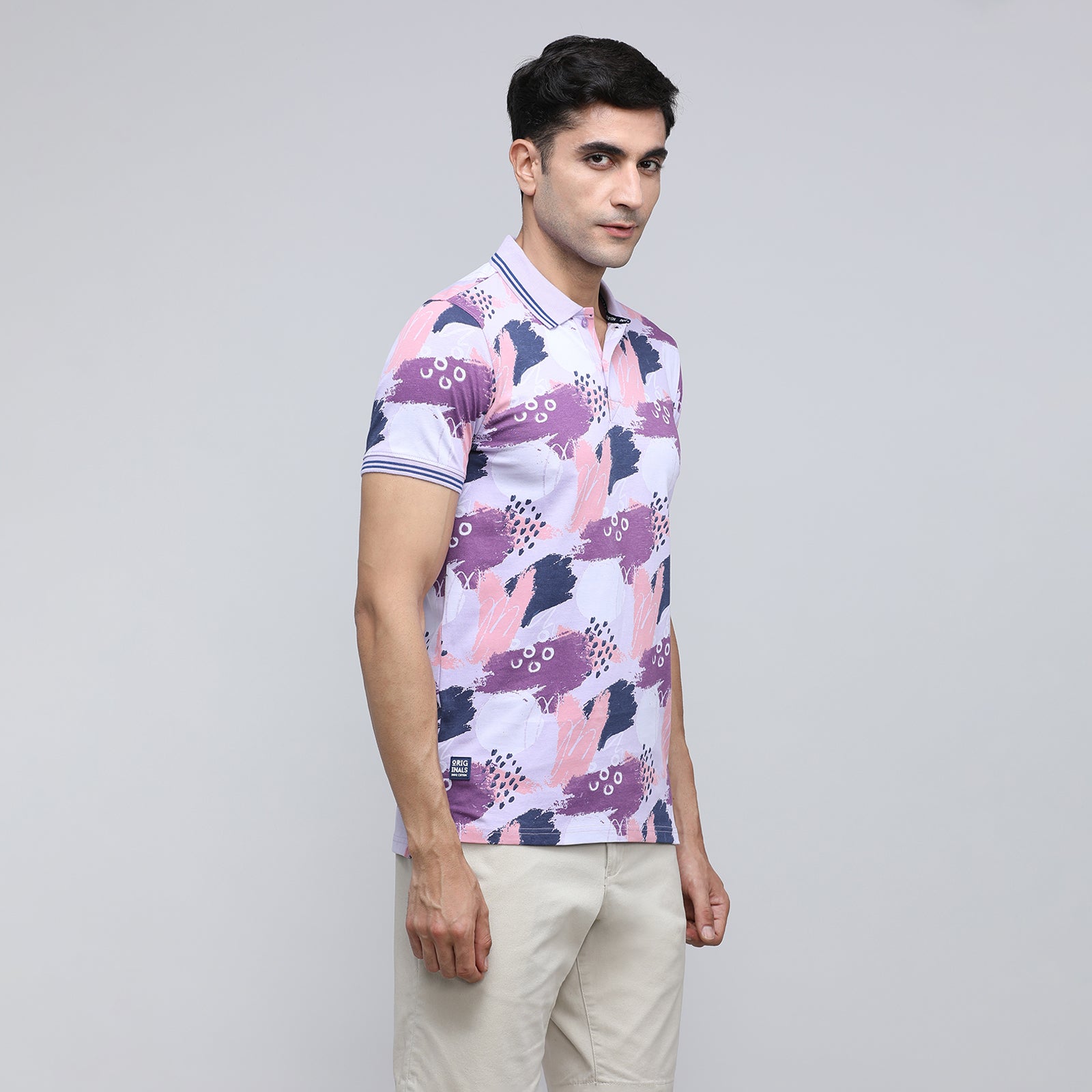 Indo Cotton Men's Polo T- Shirt