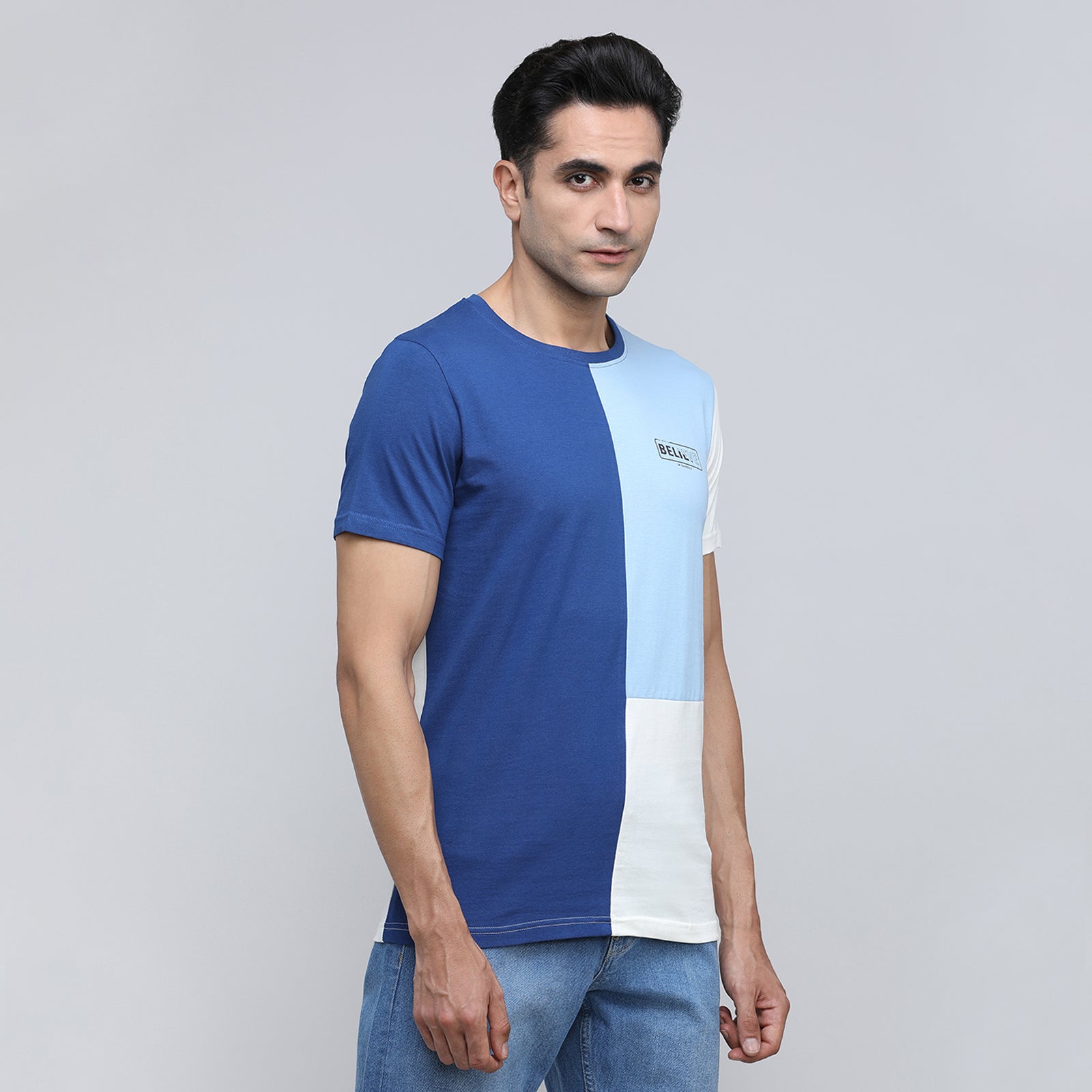 Indo Cotton Men's Crew Neck T-Shirt