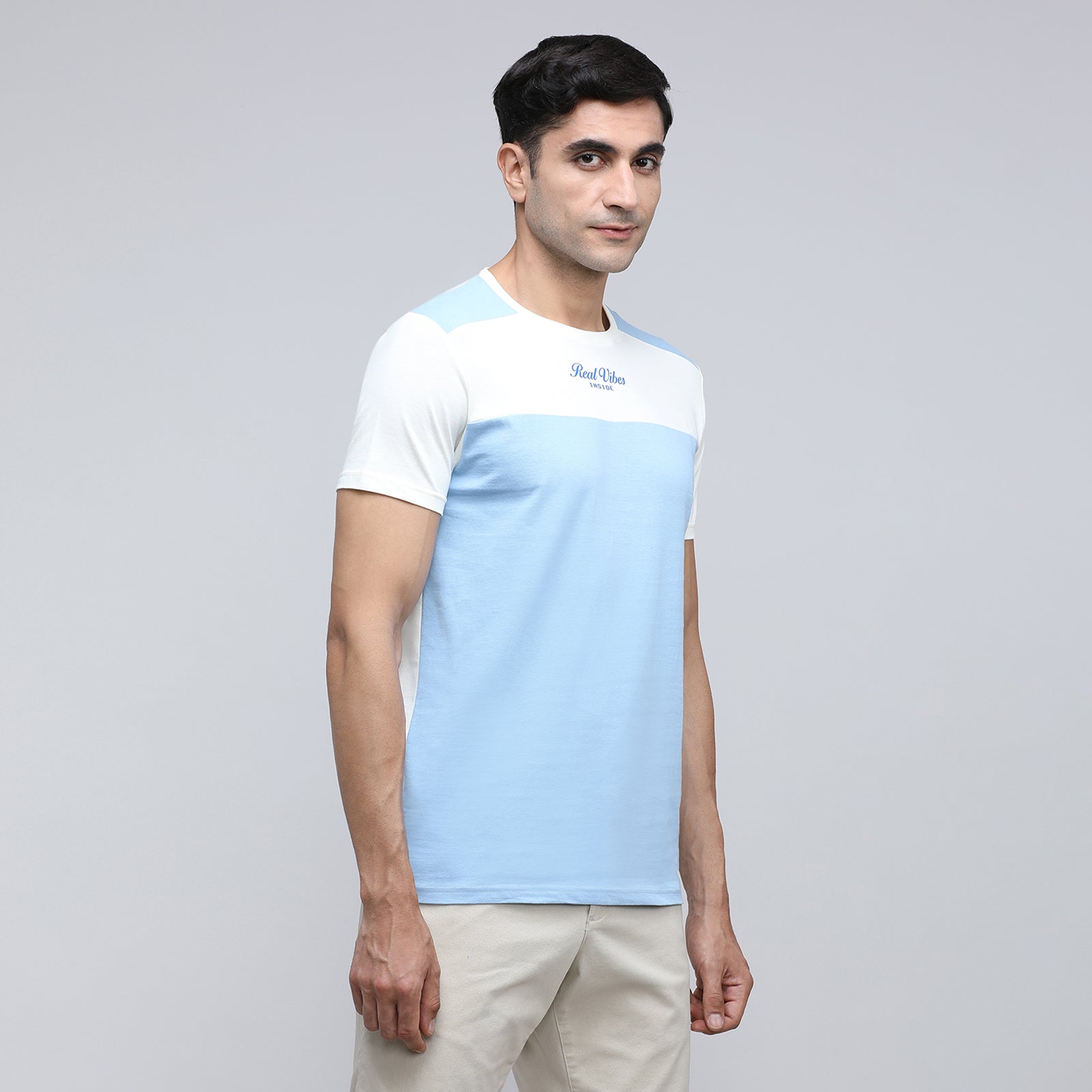 Indo Cotton Men's Crew Neck T-Shirt