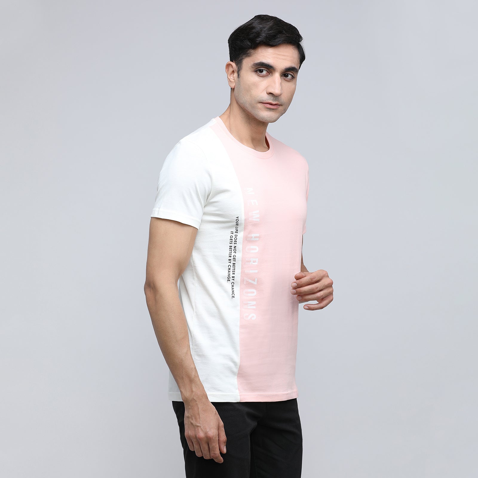 Indo Cotton Men's Crew Neck T-Shirt