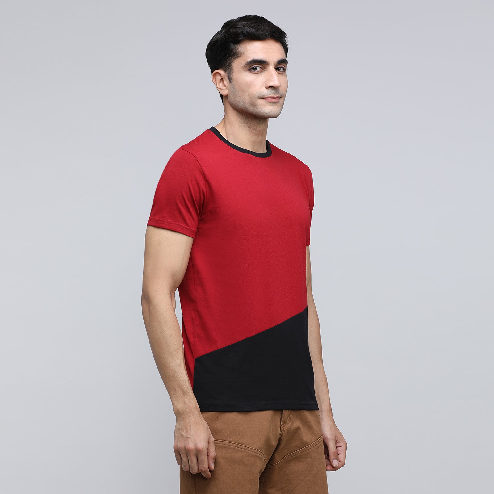 Indo Cotton Men's Crew Neck T-Shirt