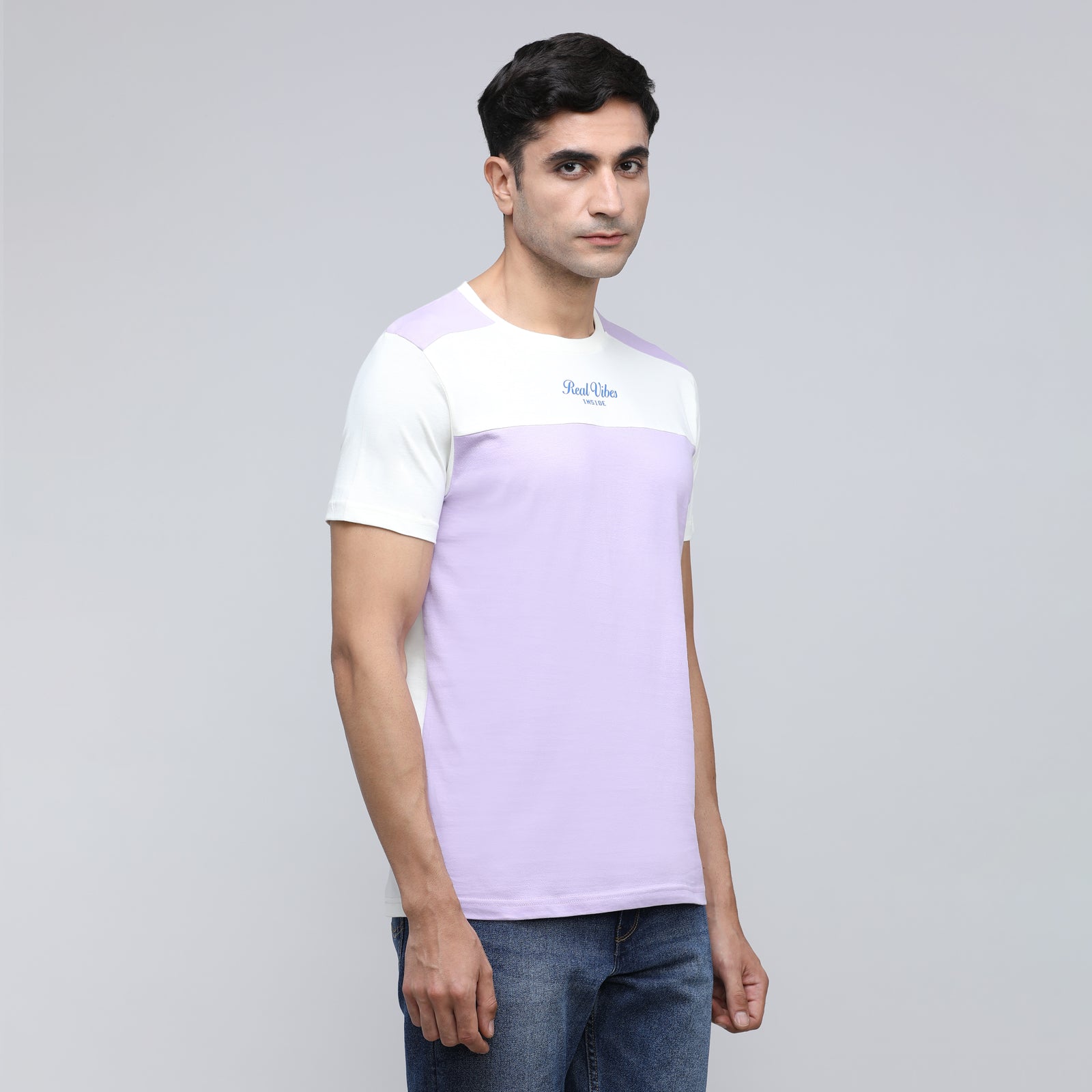 Indo Cotton Men's Crew Neck T-Shirt