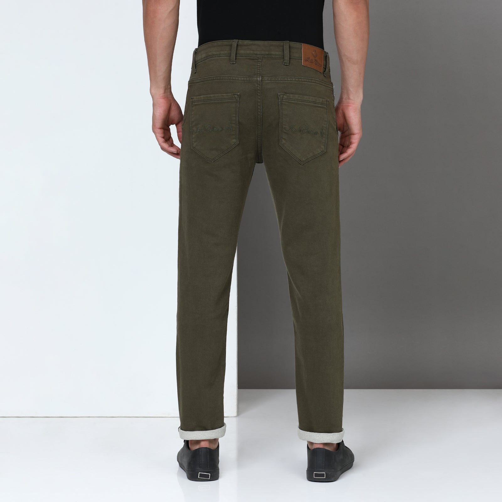 RFD Denim Olive Midrise Slim Fit Jeans