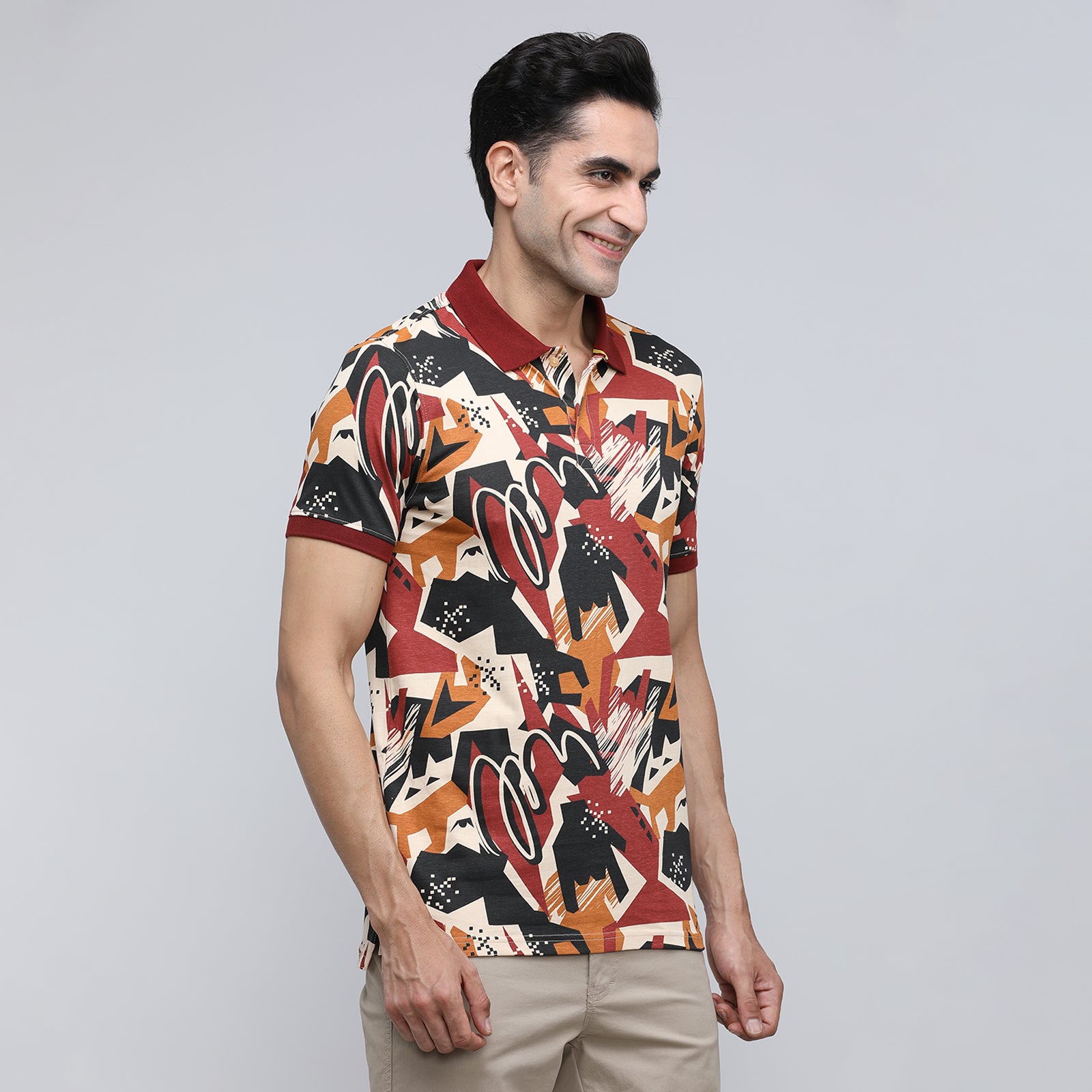 Indo Cotton Men's Polo T-Shirt