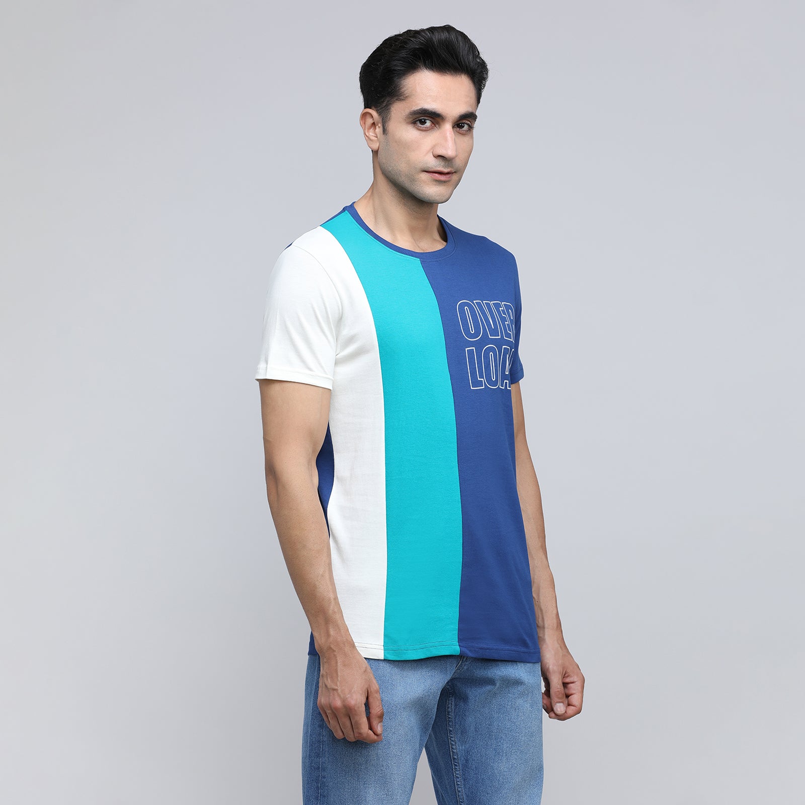 Indo Cotton Men's Crew Neck T- Shirt