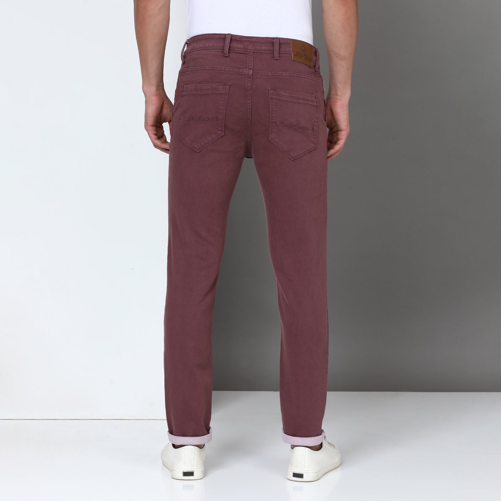 RFD Denim Purple Midrise Slim Fit Jeans