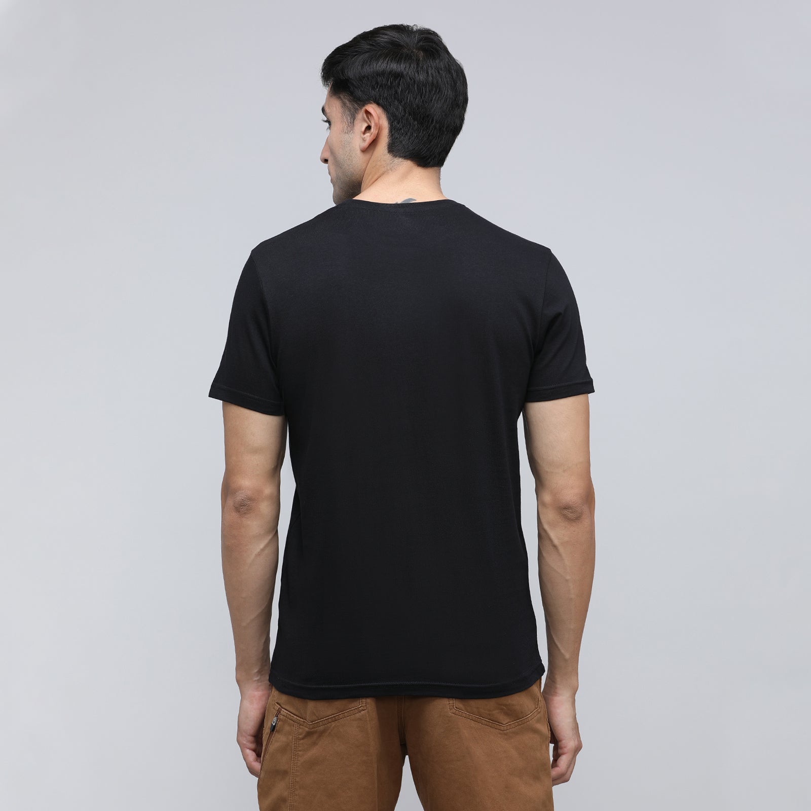 Indo Cotton Men's Crew Neck T-Shirt