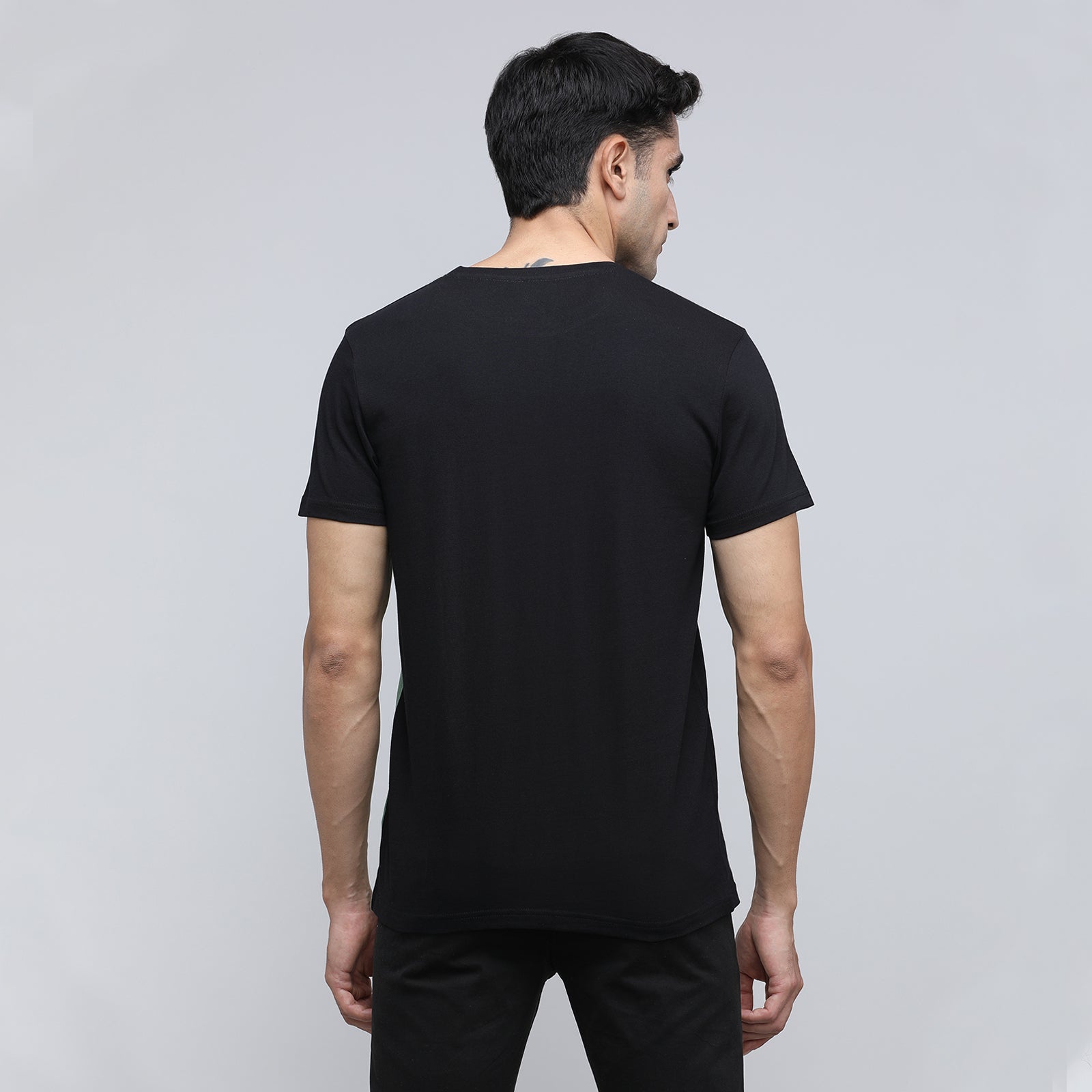 Indo Cotton Men's Crew Neck T-Shirt