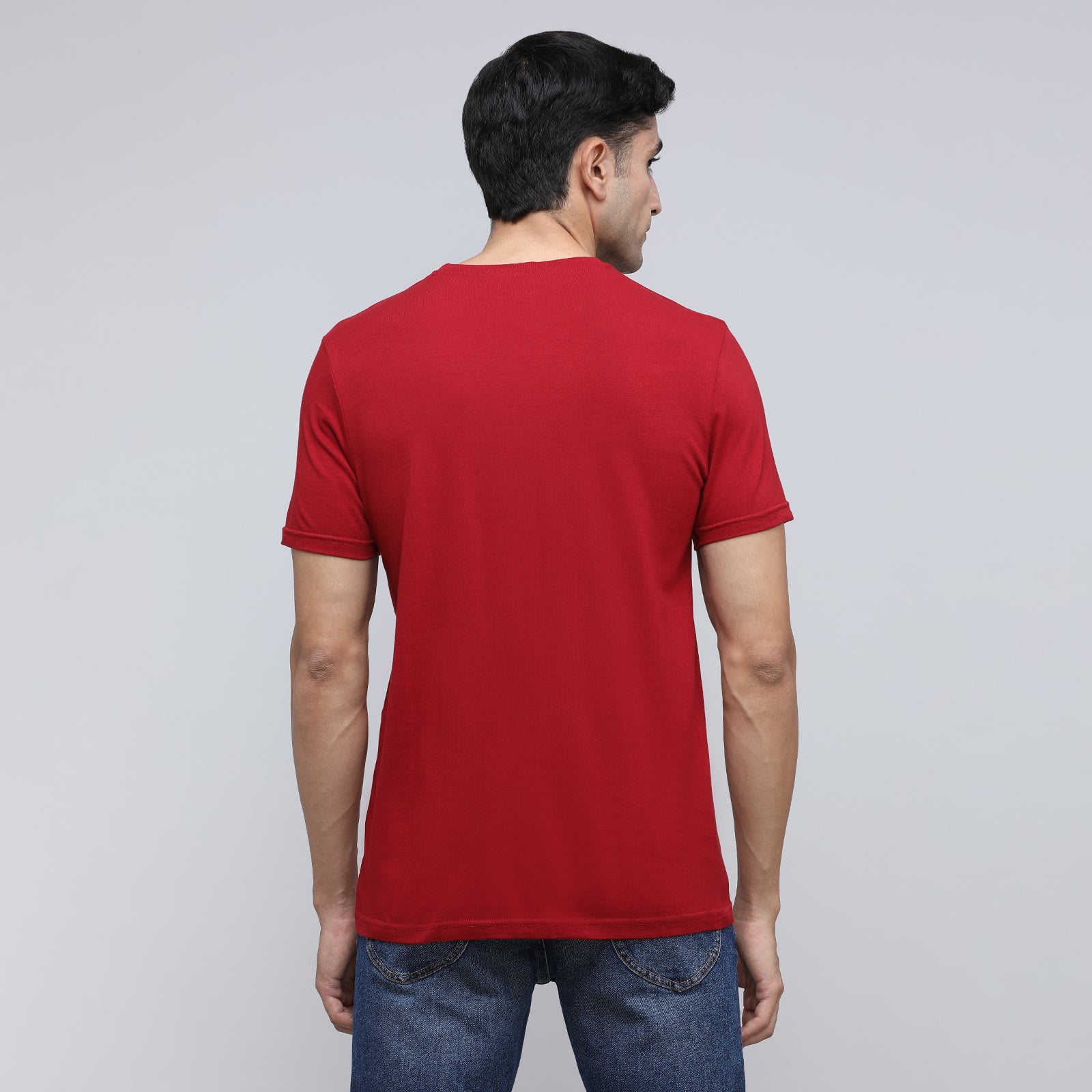 Indo Cotton Men's Crew Neck T-Shirt