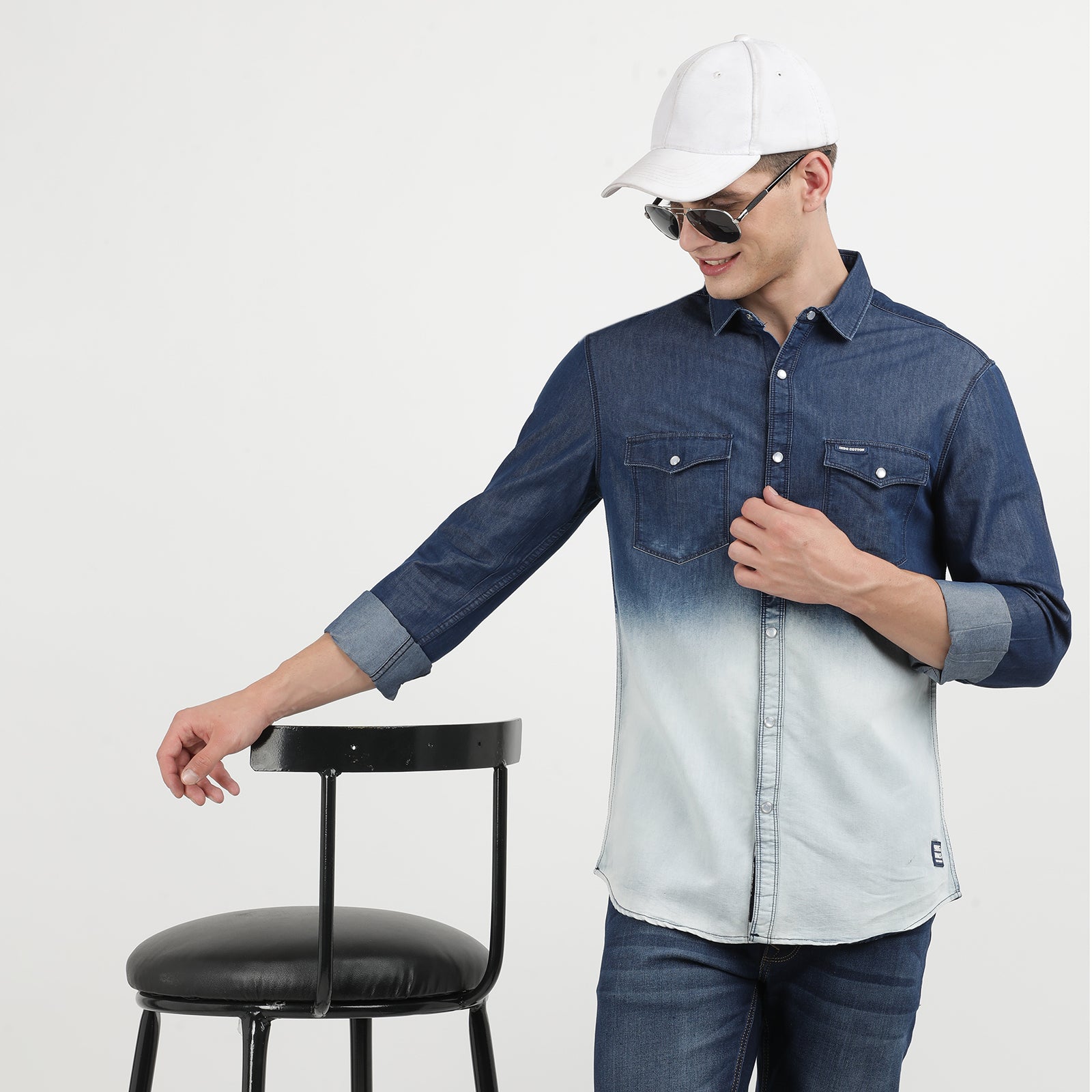 Classic Blue Full Sleeve Denim Shirt