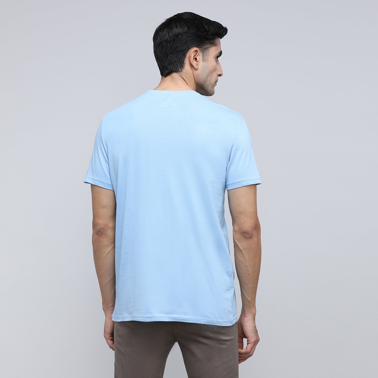 Indo Cotton Men's Crew Neck T-Shirt