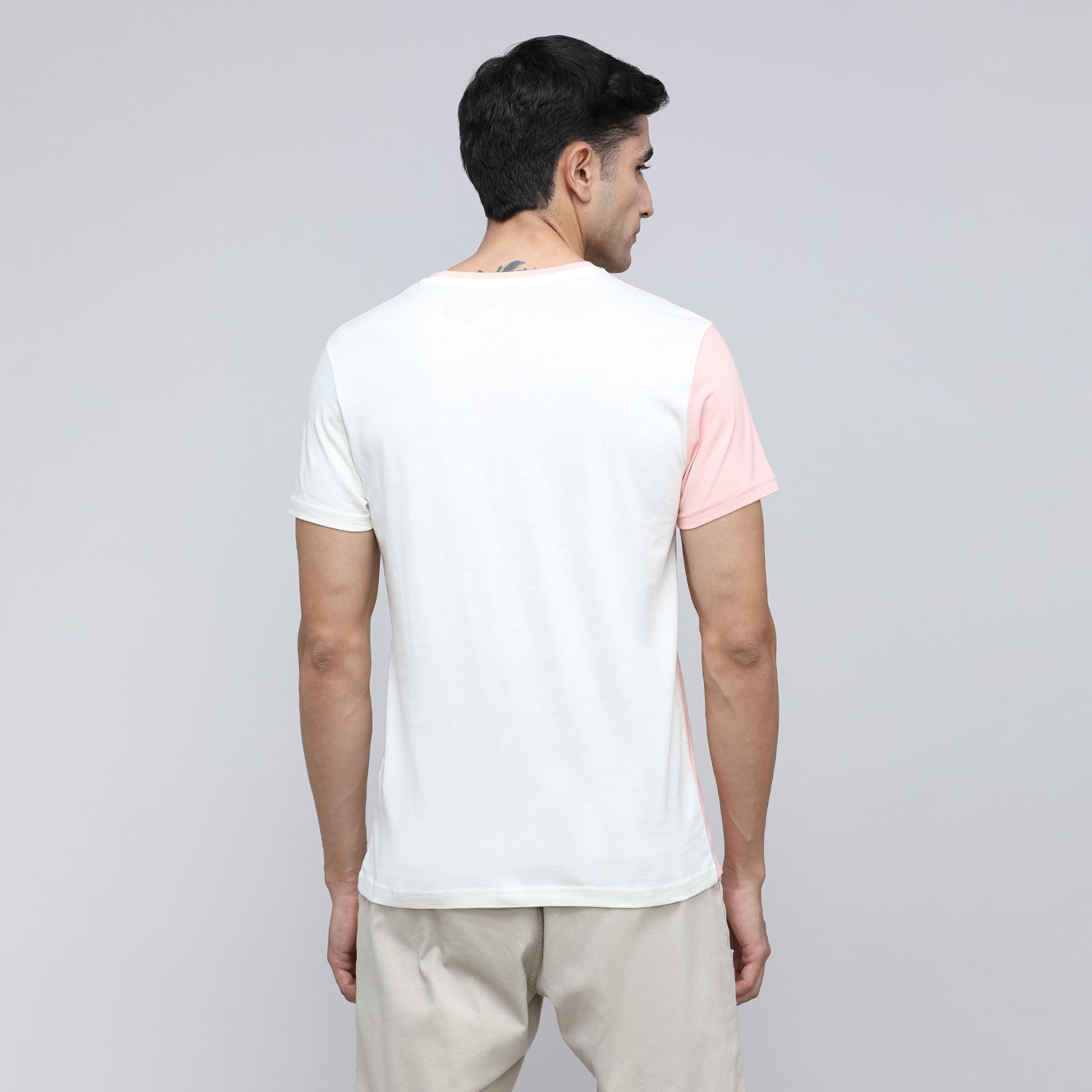 Indo Cotton Men's Crew Neck T-Shirt