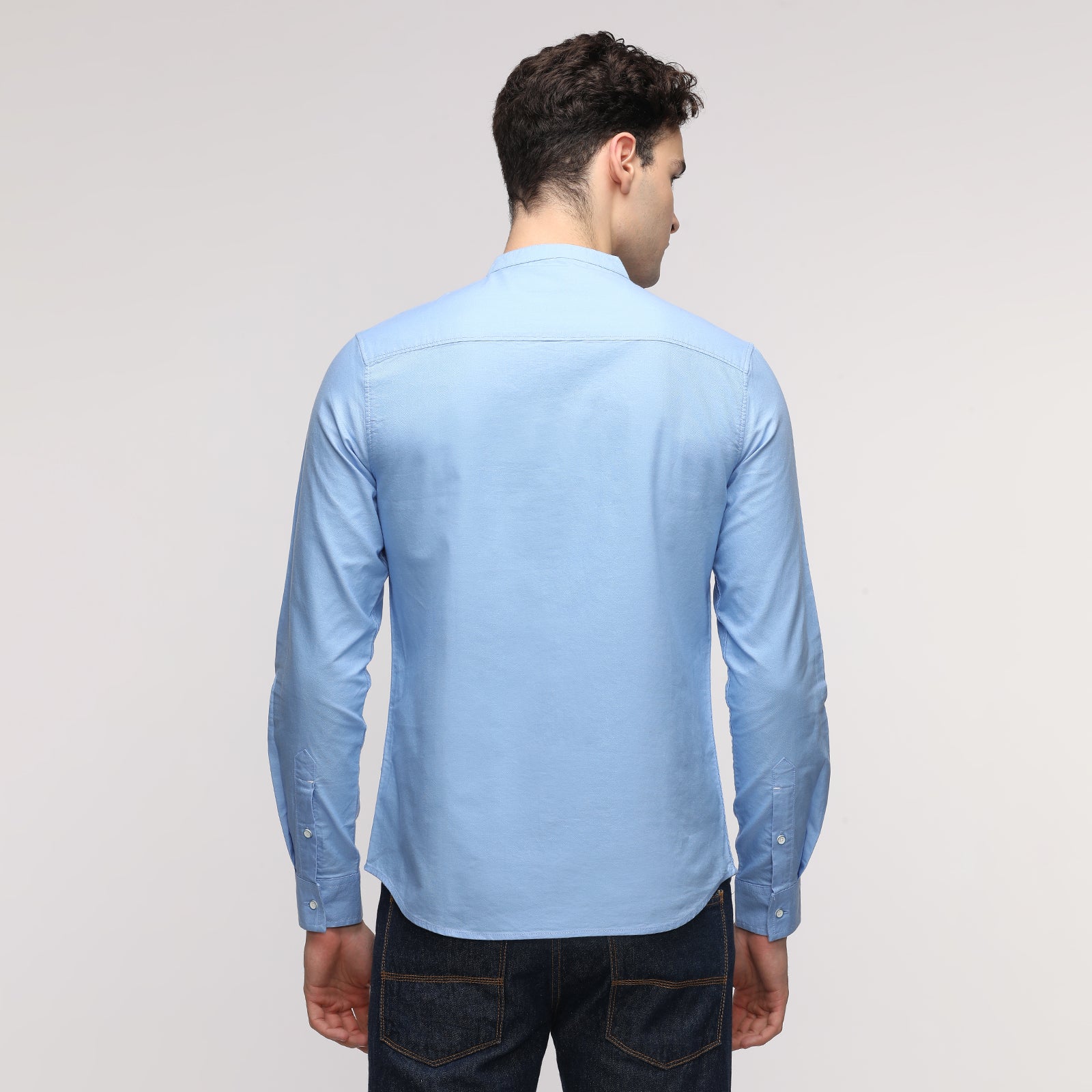 Men's Logo Print Slim Fit Shirt