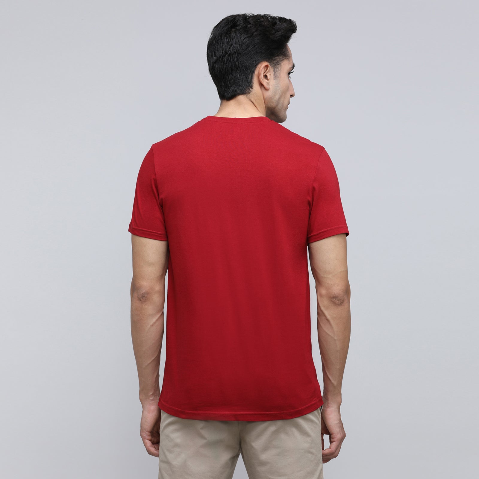 Indo Cotton Men's Crew Neck T-Shirt