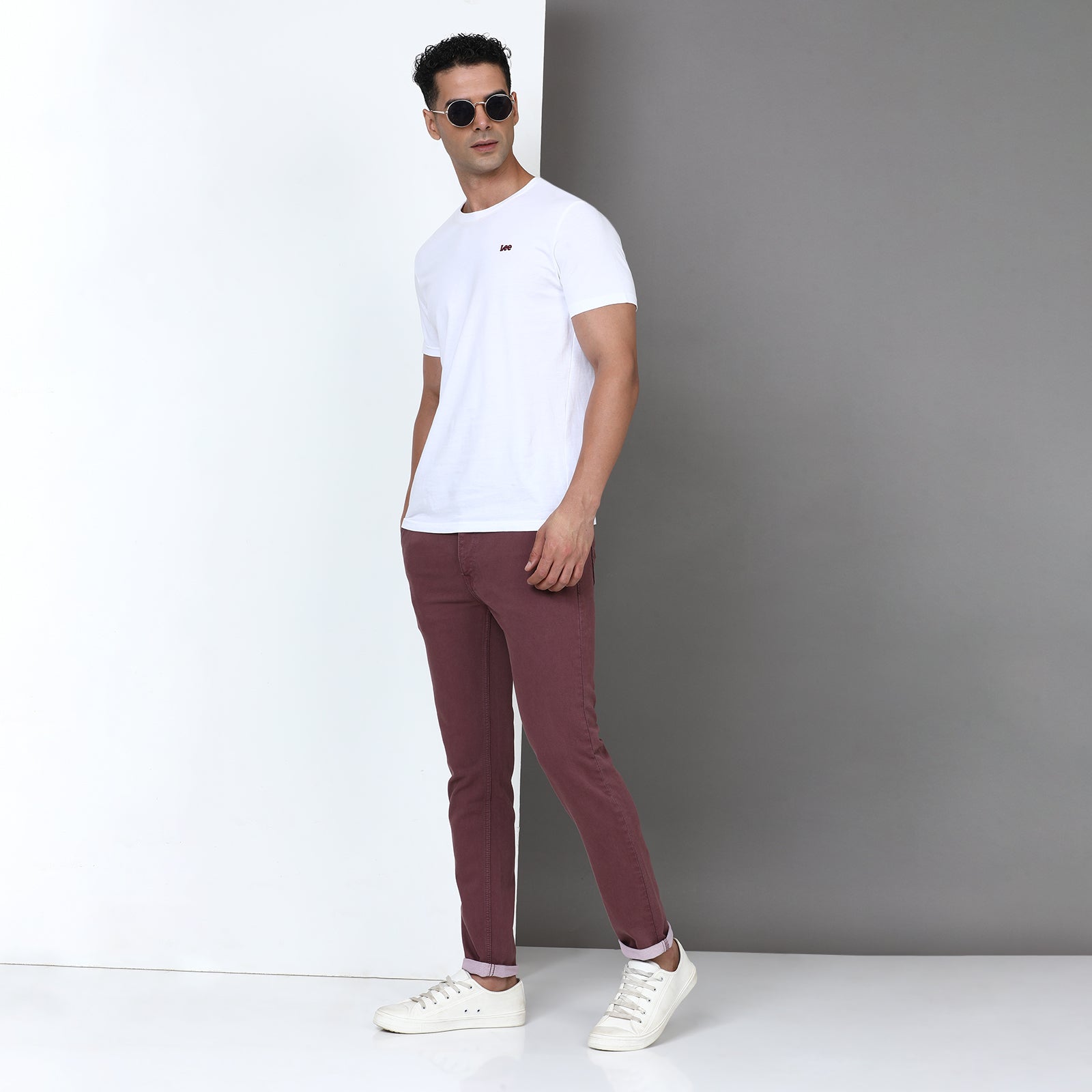 RFD Denim Purple Midrise Slim Fit Jeans