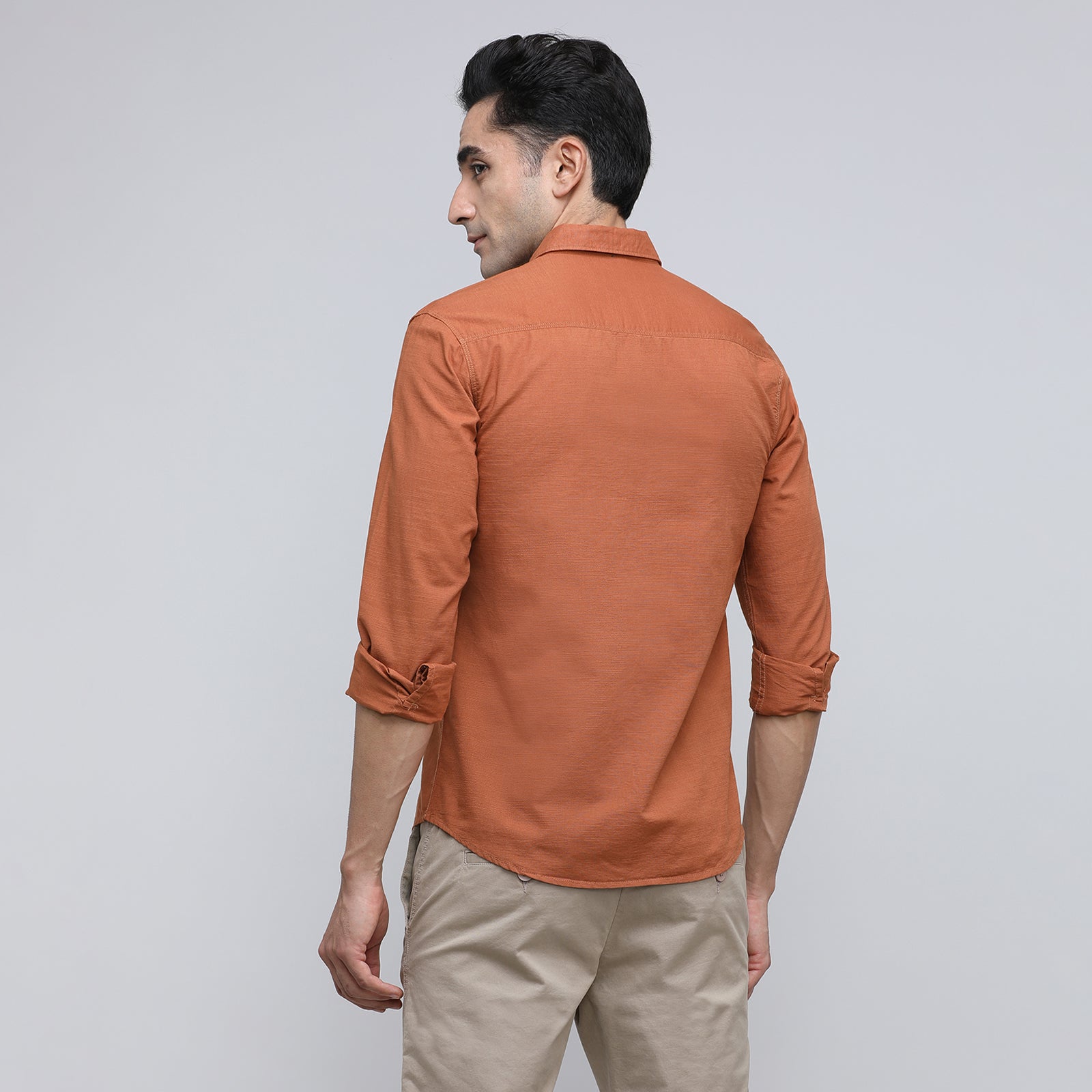 Indo Cotton Men's Full Sleeve Shirt