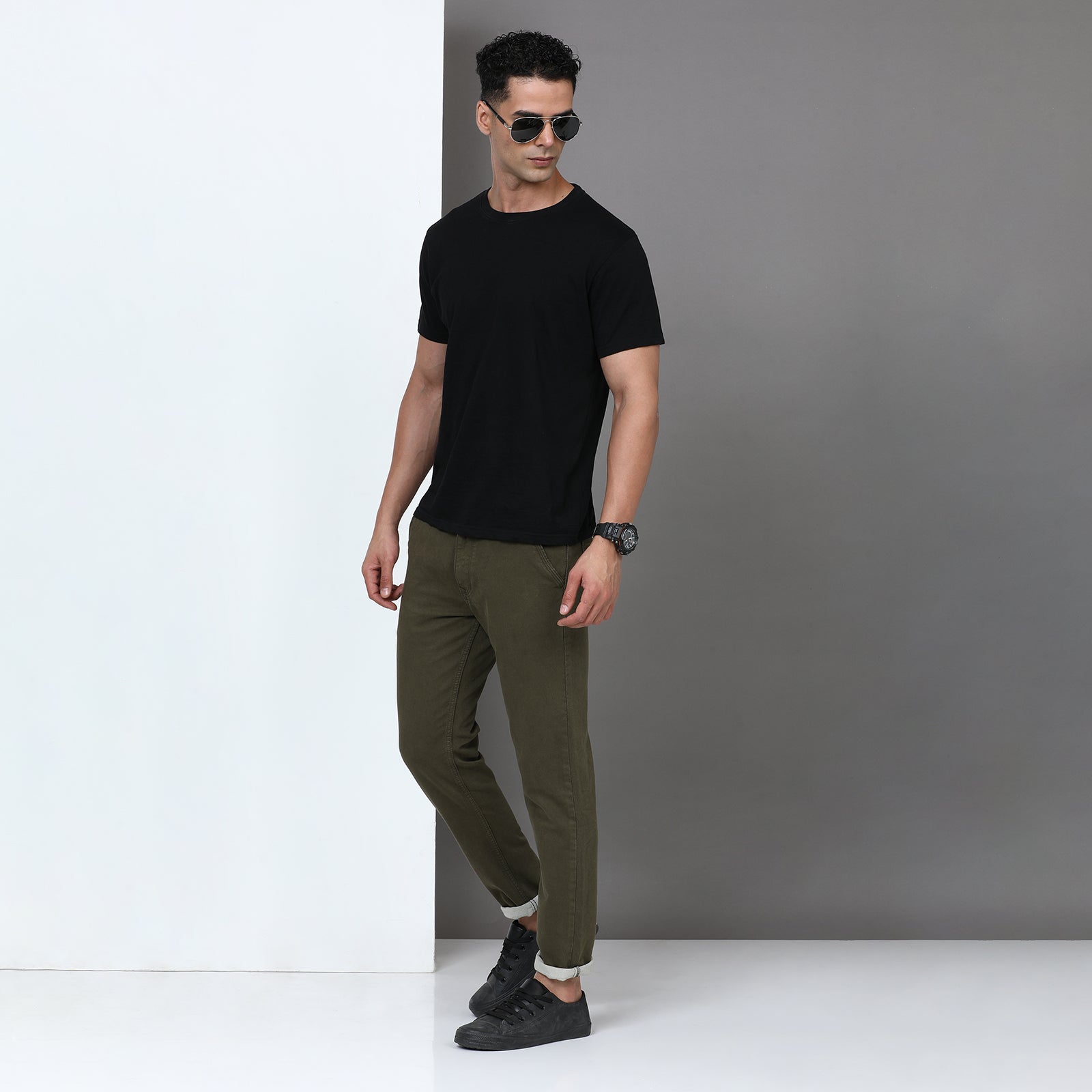 RFD Denim Olive Midrise Slim Fit Jeans