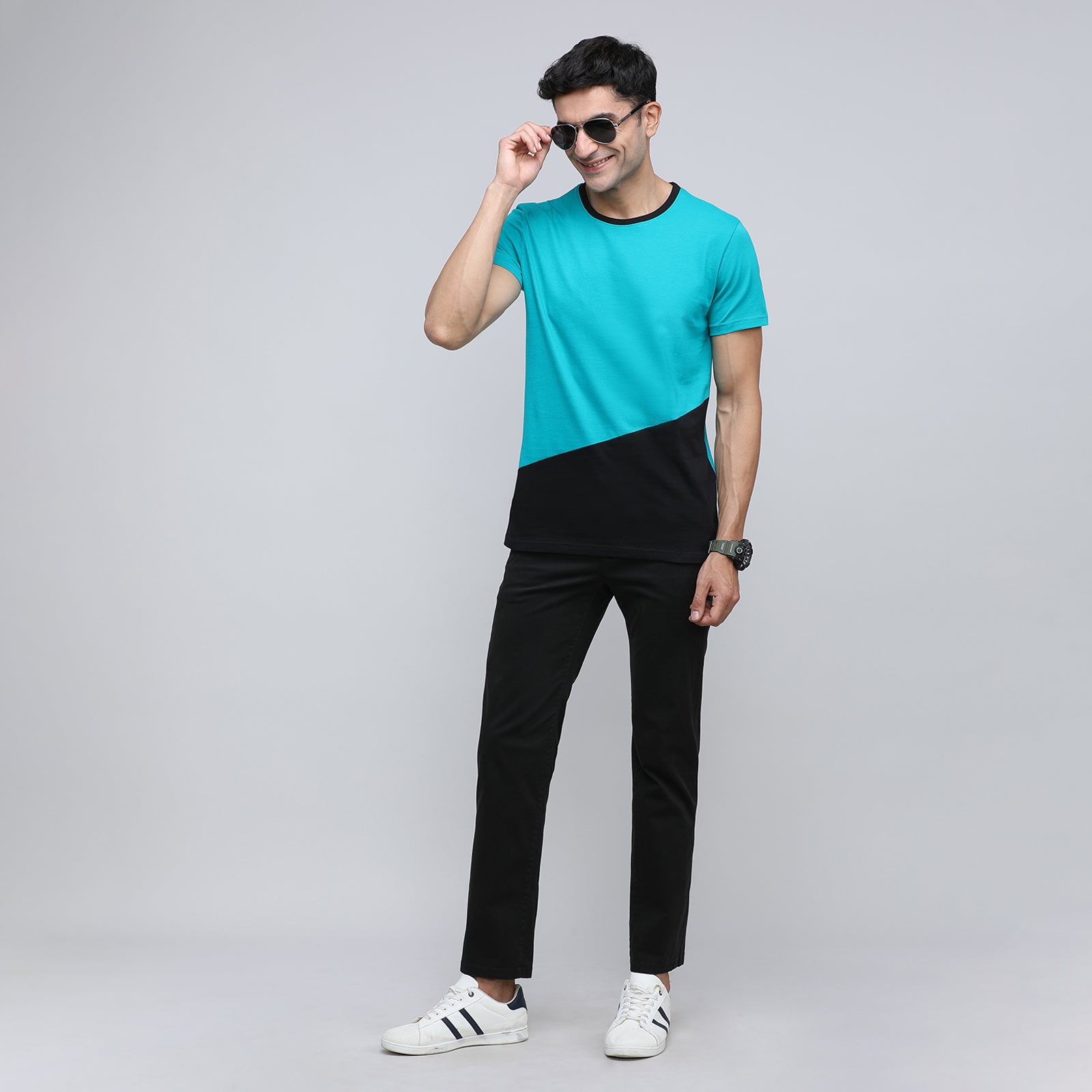 Indo Cotton Men's Crew Neck T-Shirt