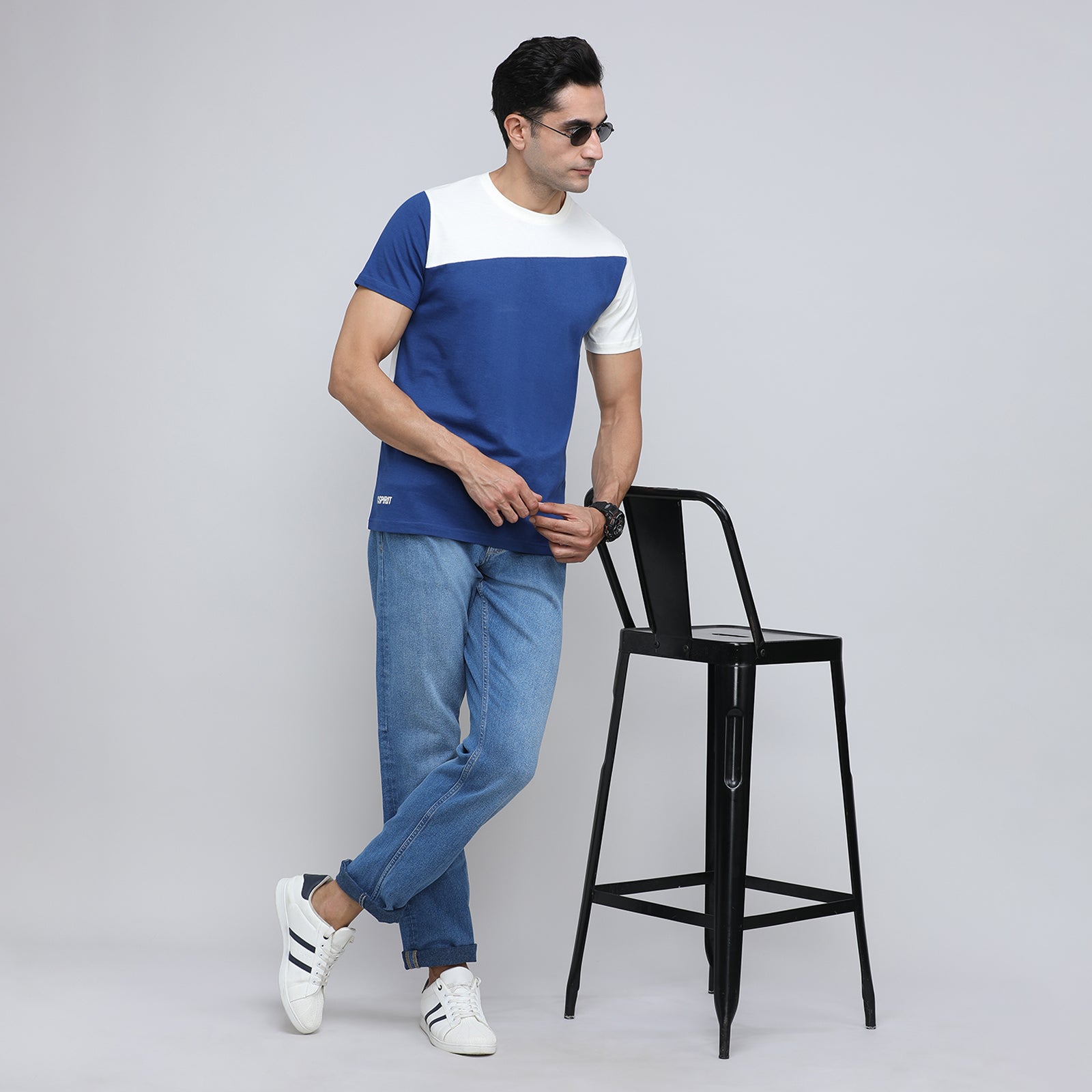 Indo Cotton Men's Crew Neck T-Shirt