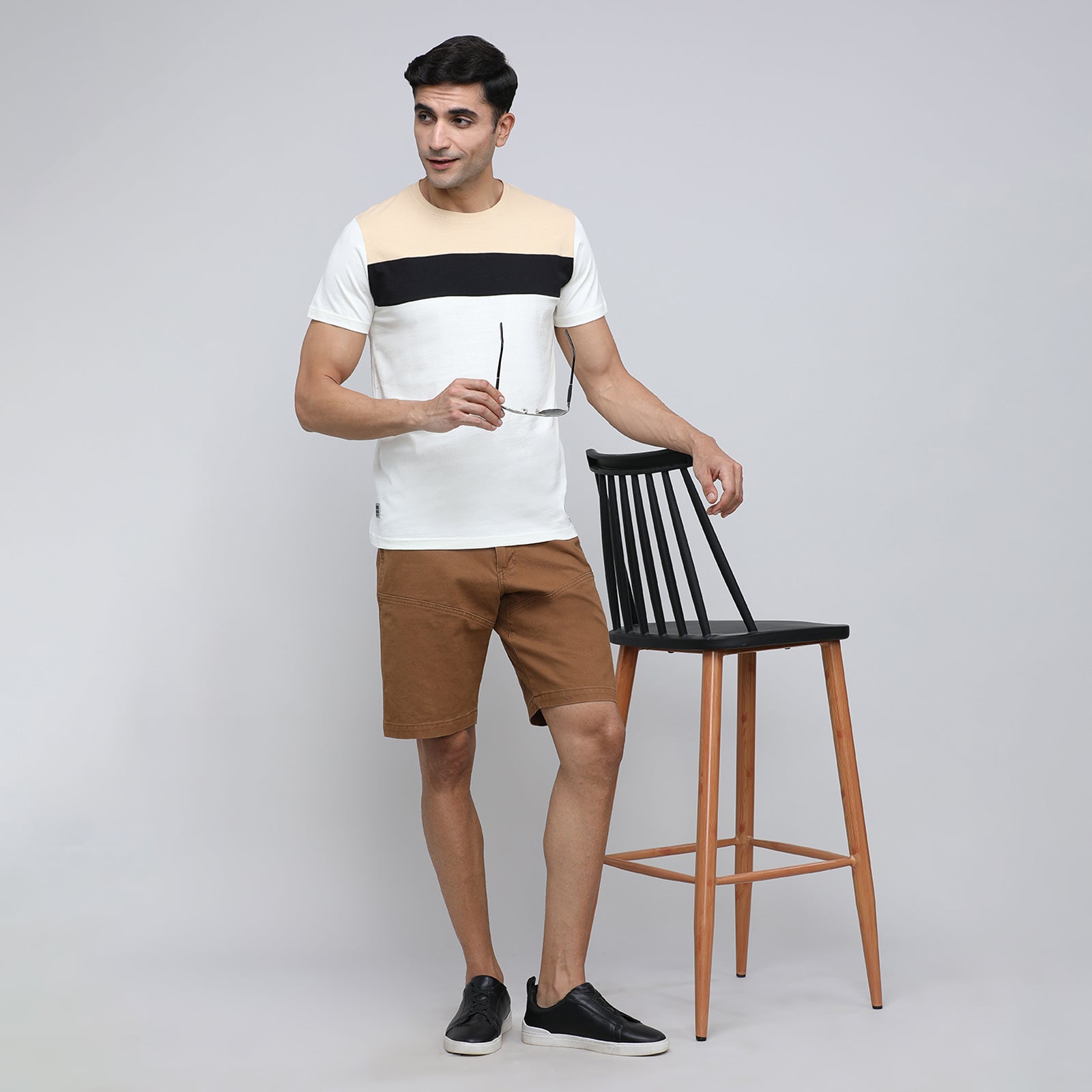 Indo Cotton Men's Crew Neck T-Shirt