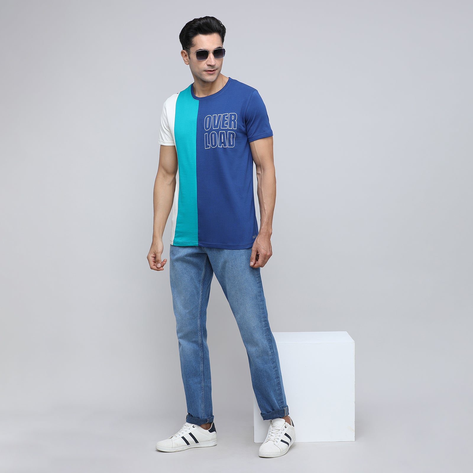 Indo Cotton Men's Crew Neck T- Shirt