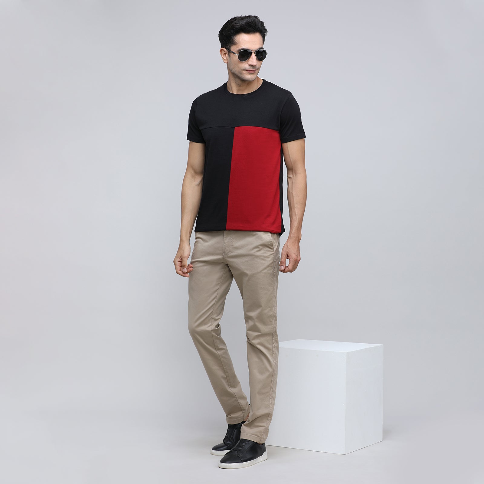 Indo Cotton Men's Crew Neck T-Shirt