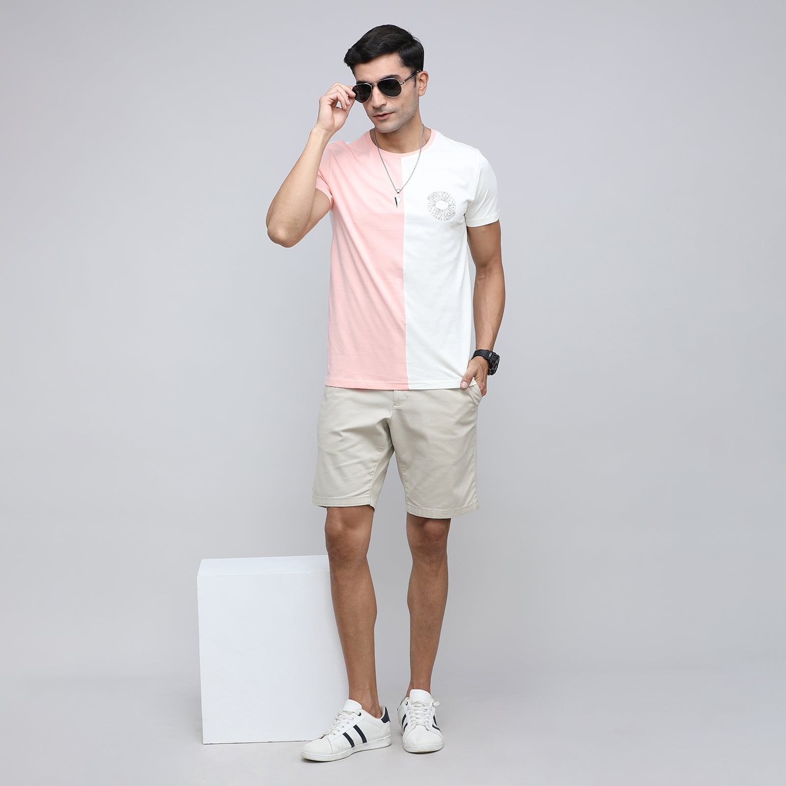 Indo Cotton Men's Crew Neck T-Shirt