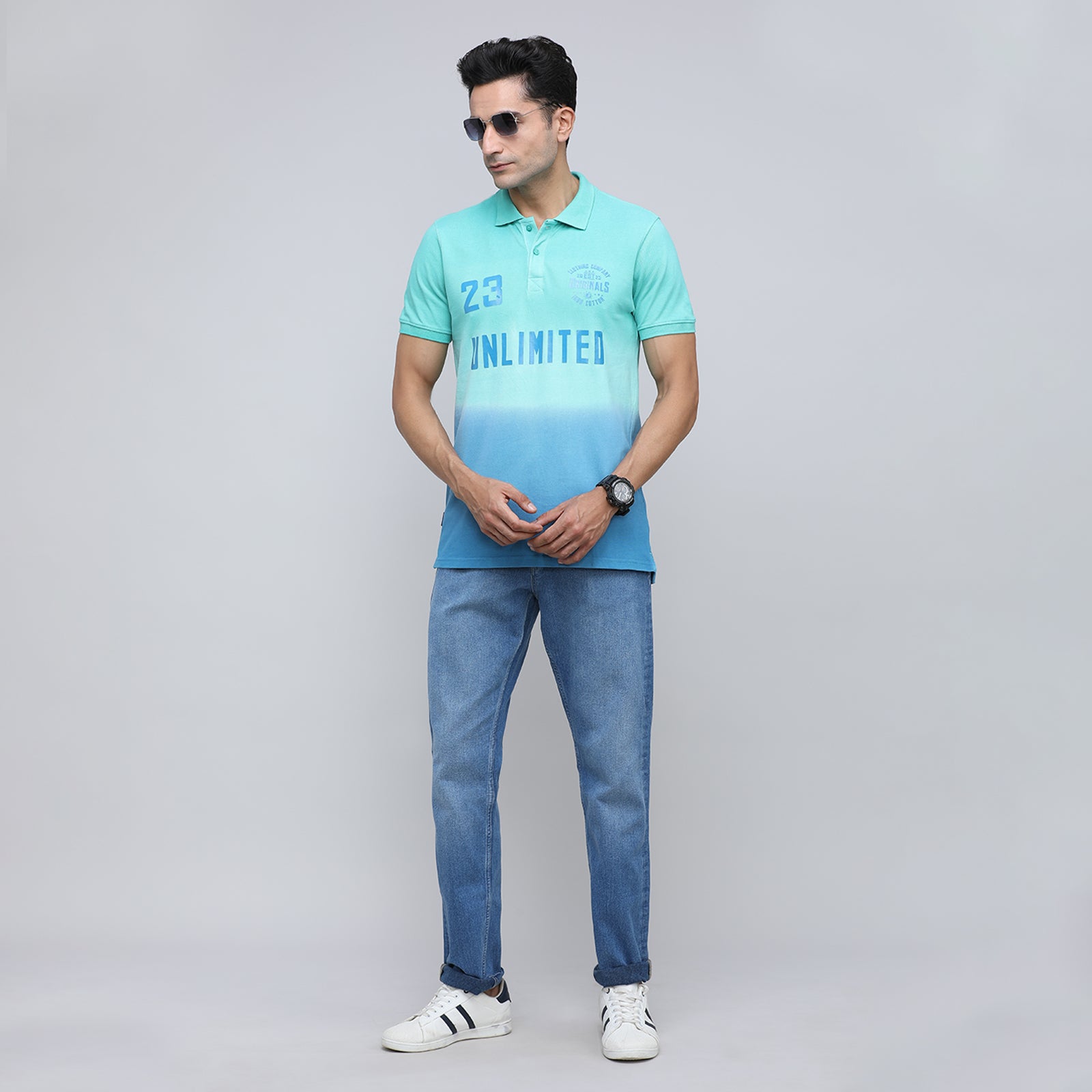 Indo Cotton Men's Polo T-Shirt