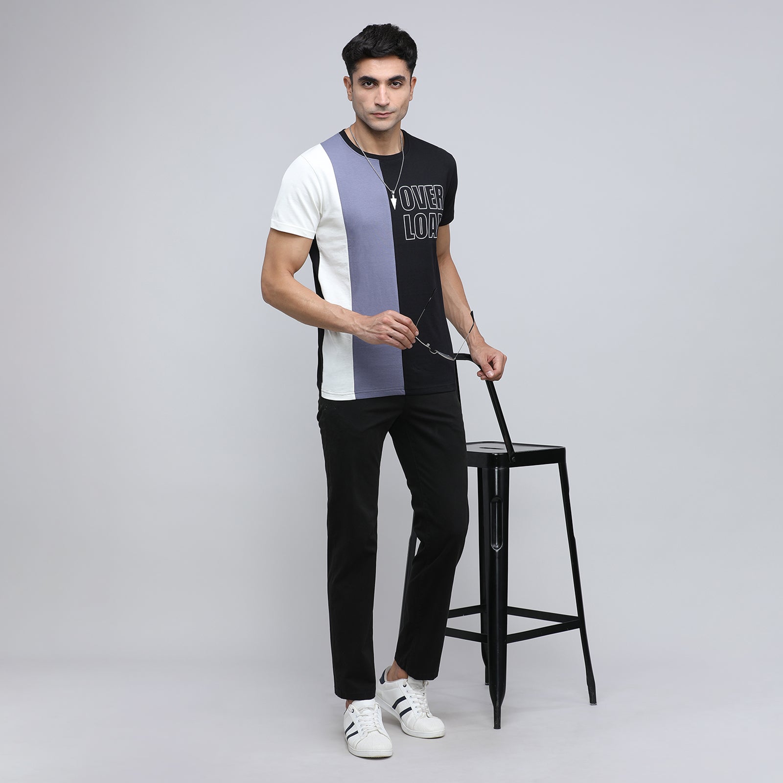 Indo Cotton Men's Crew Neck T- Shirt