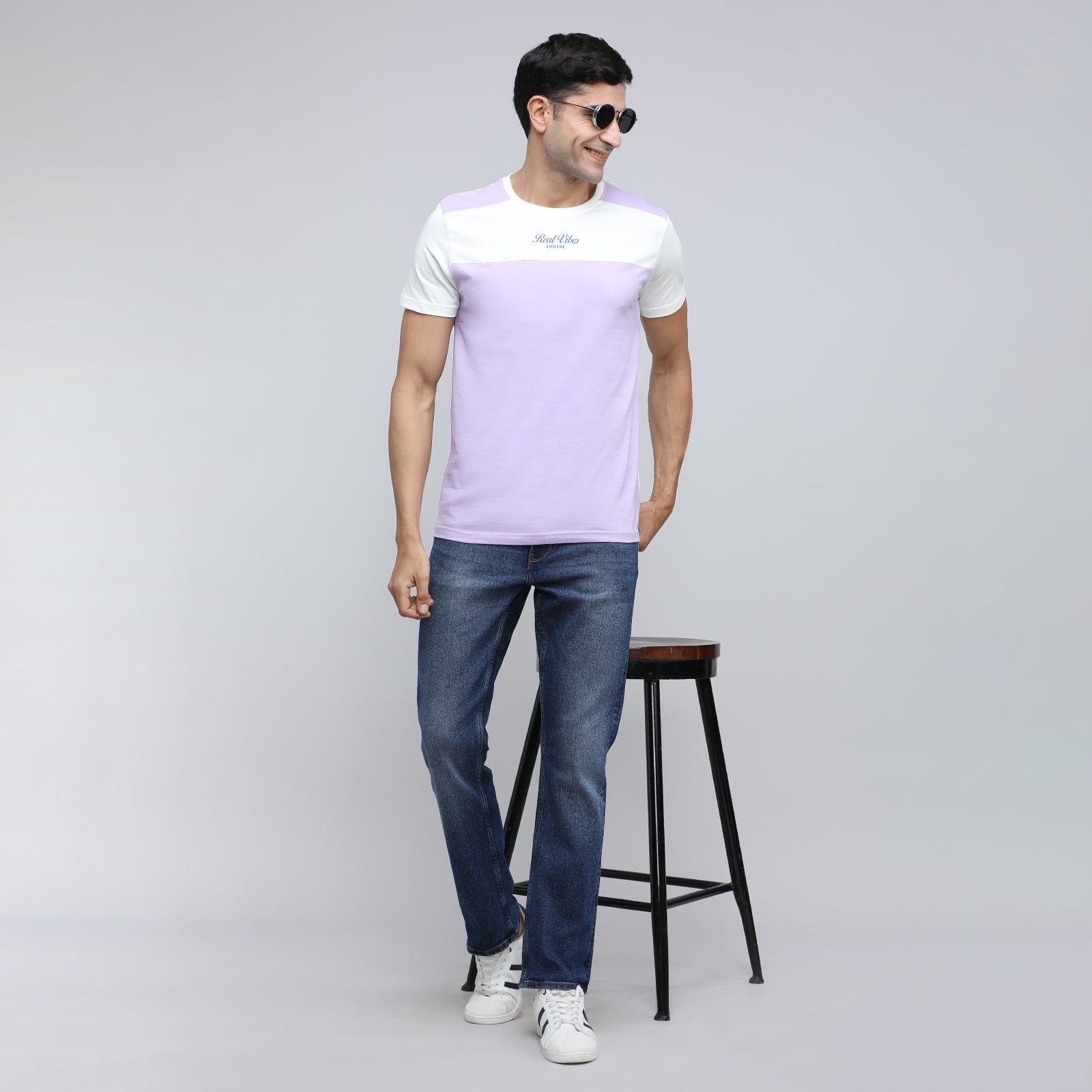 Indo Cotton Men's Crew Neck T-Shirt