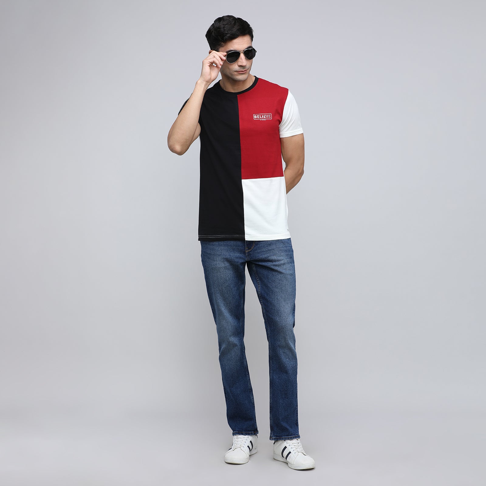 Indo Cotton Men's Crew Neck T-Shirt