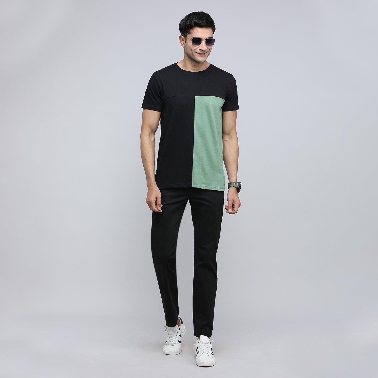 Indo Cotton Men's Crew Neck T-Shirt