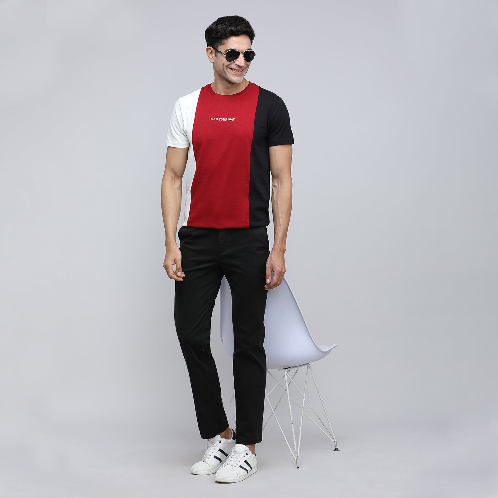 Indo Cotton Men's Crew Neck T-Shirt