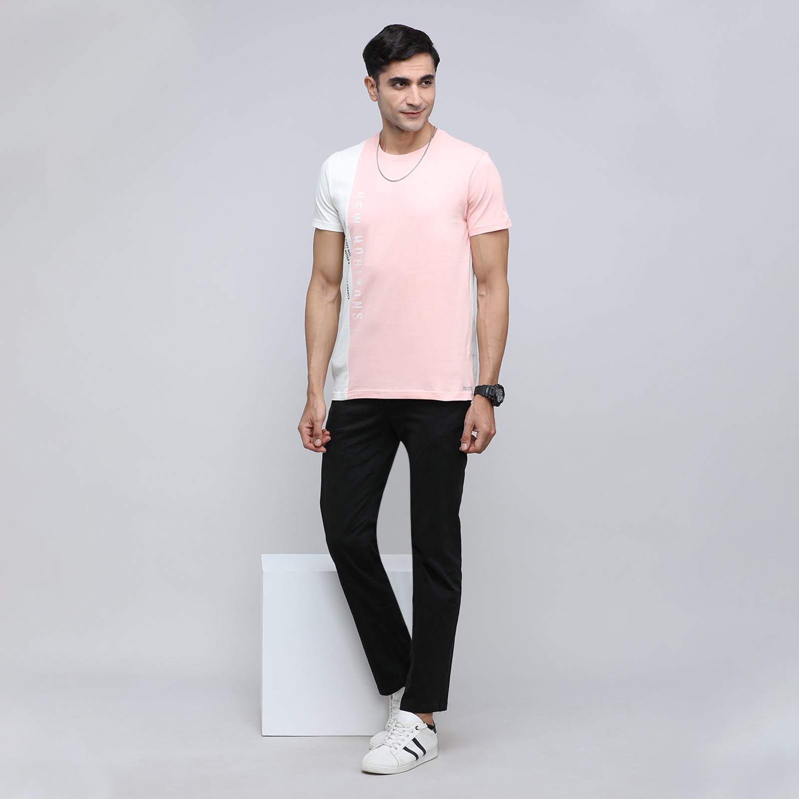 Indo Cotton Men's Crew Neck T-Shirt