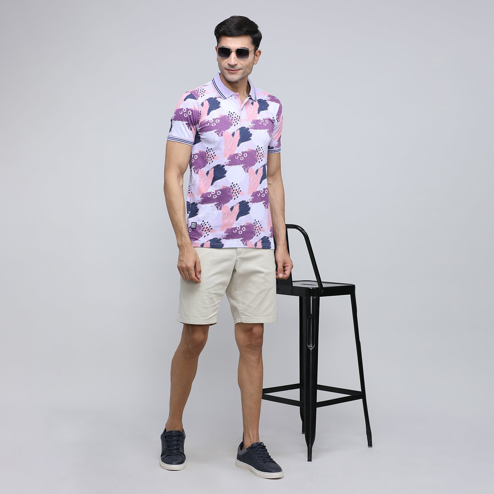 Indo Cotton Men's Polo T- Shirt