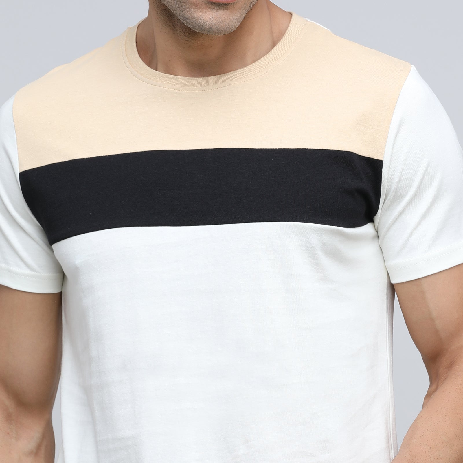 Indo Cotton Men's Crew Neck T-Shirt