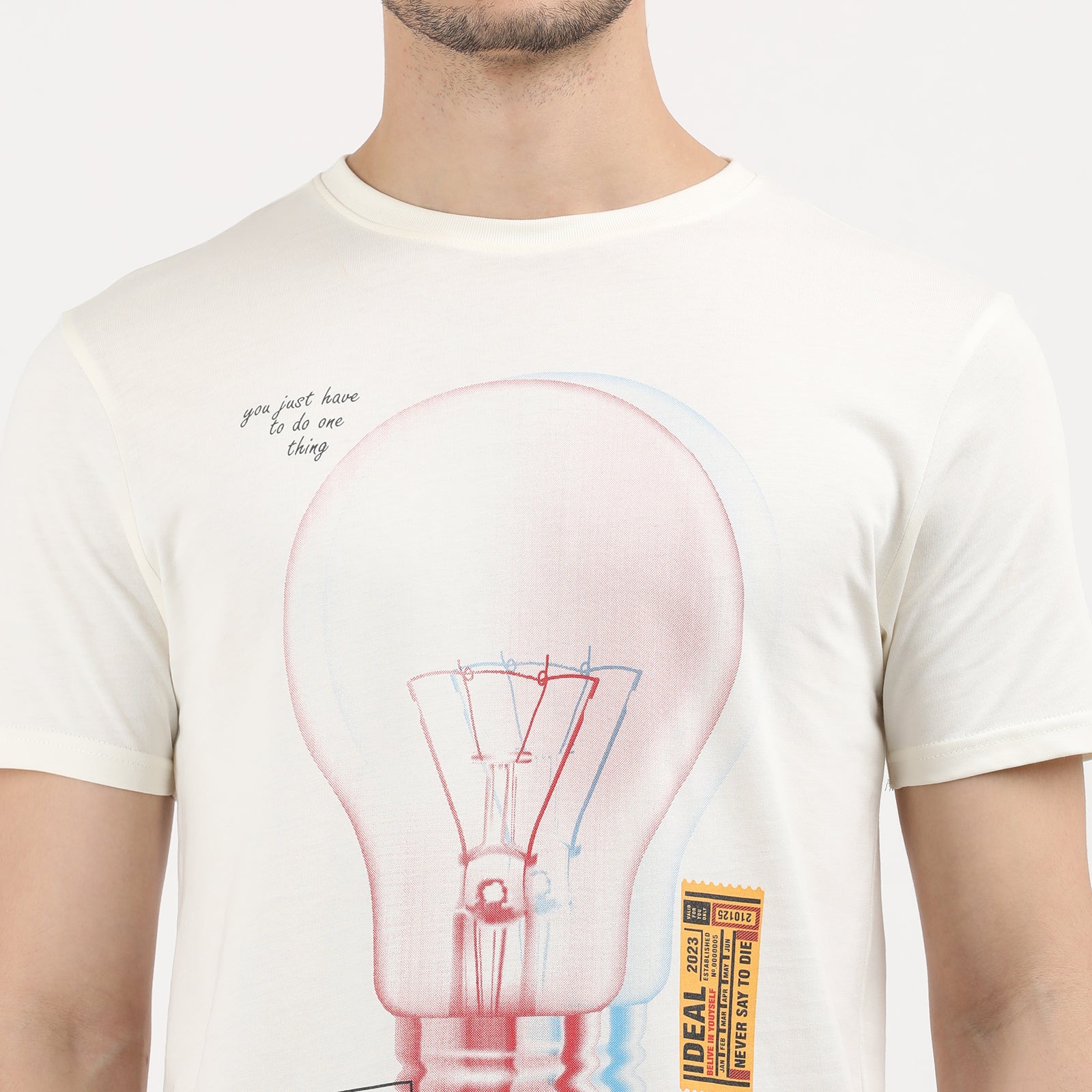 Vanilla Ice Men's Creative Process Bulb Graphic Tee