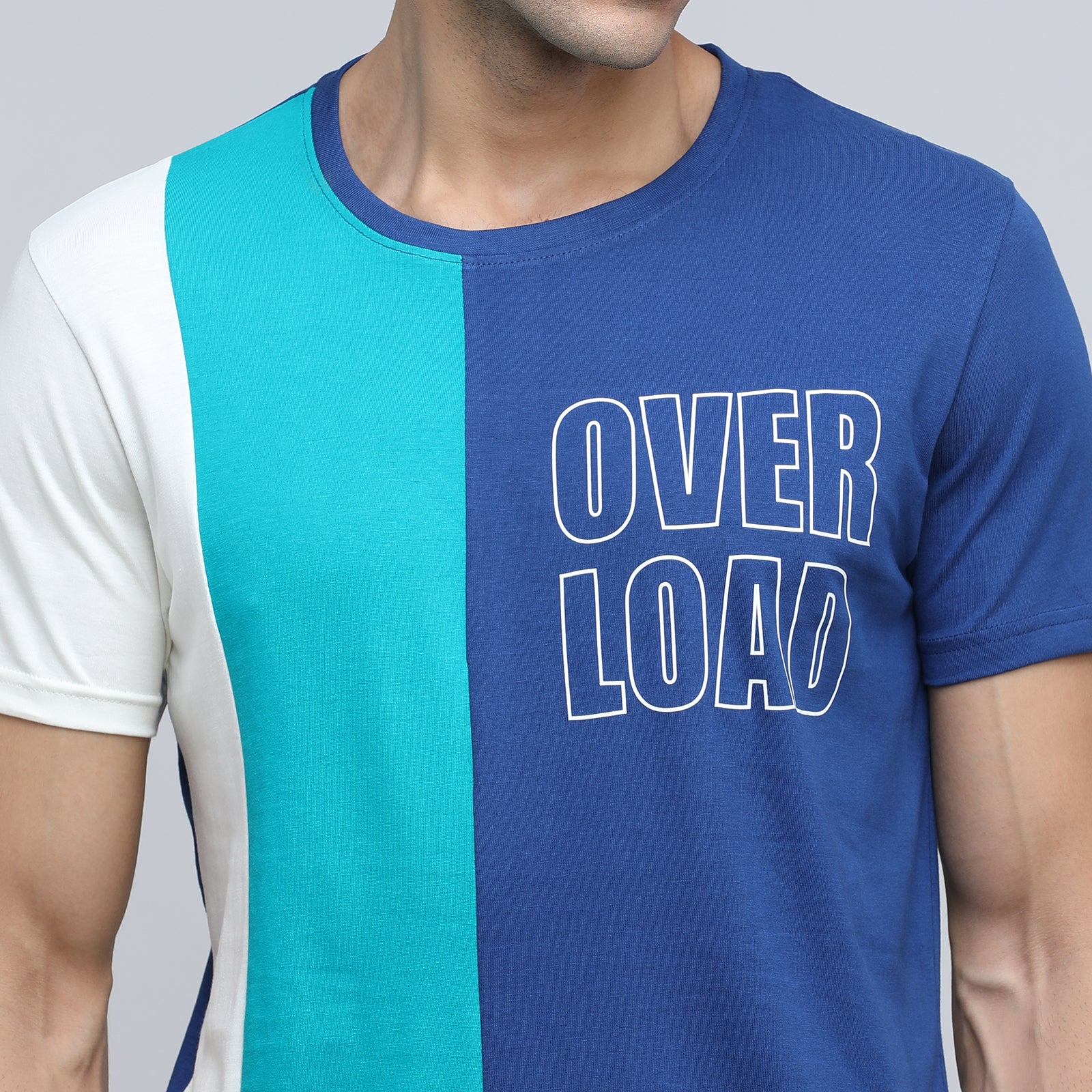 Indo Cotton Men's Crew Neck T- Shirt