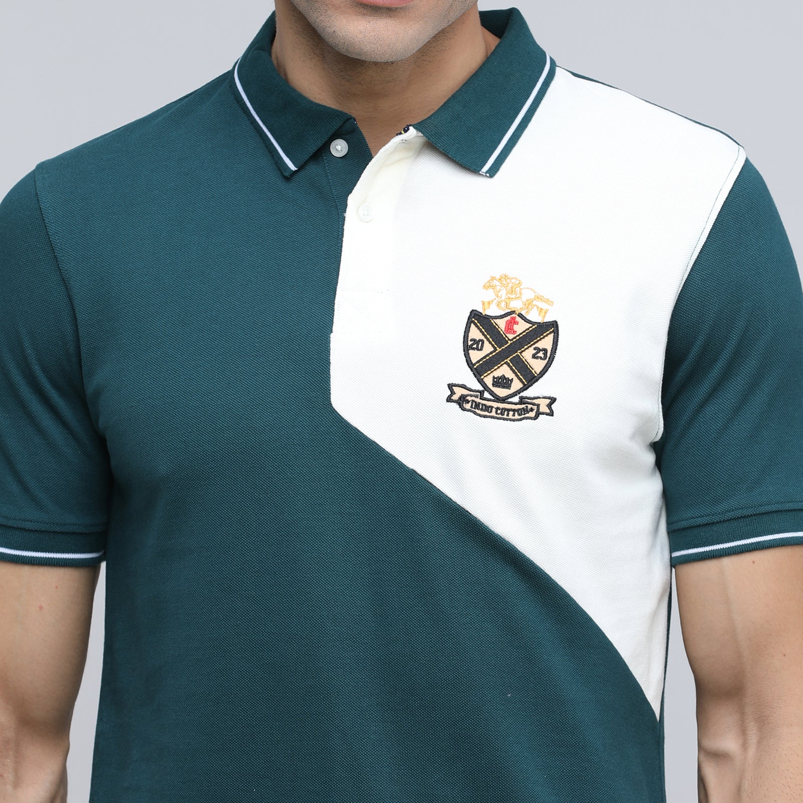 Indo Cotton Men's Polo T-Shirt