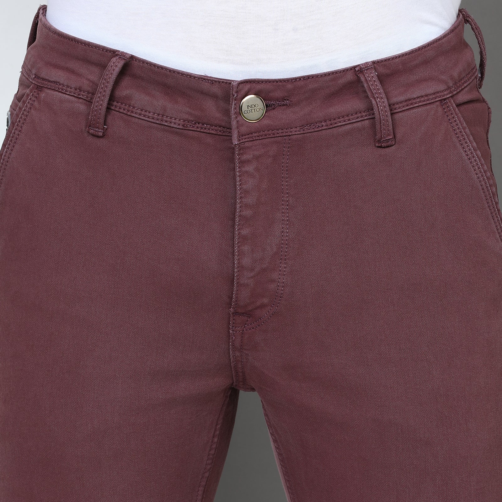 RFD Denim Purple Midrise Slim Fit Jeans