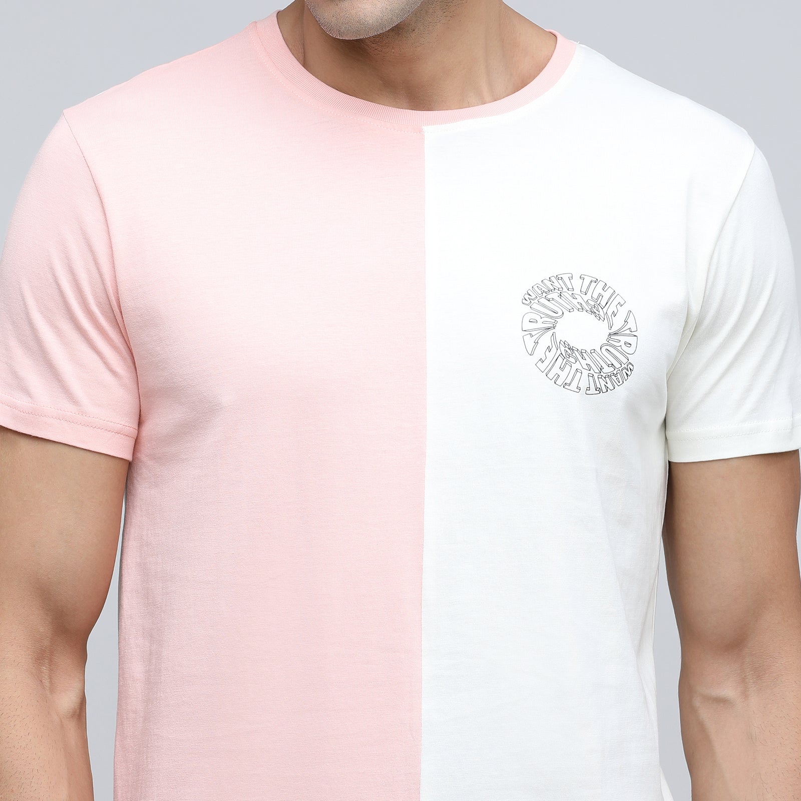 Indo Cotton Men's Crew Neck T-Shirt