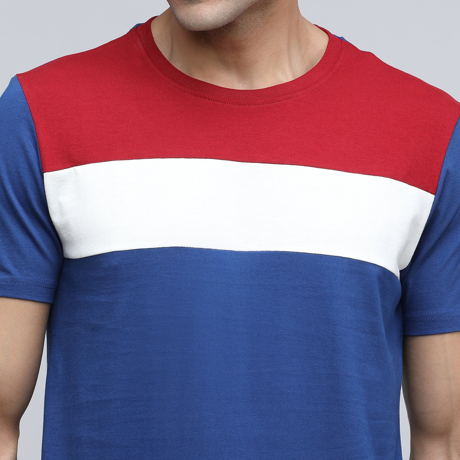 Indo Cotton Men's Crew Neck T- Shirt