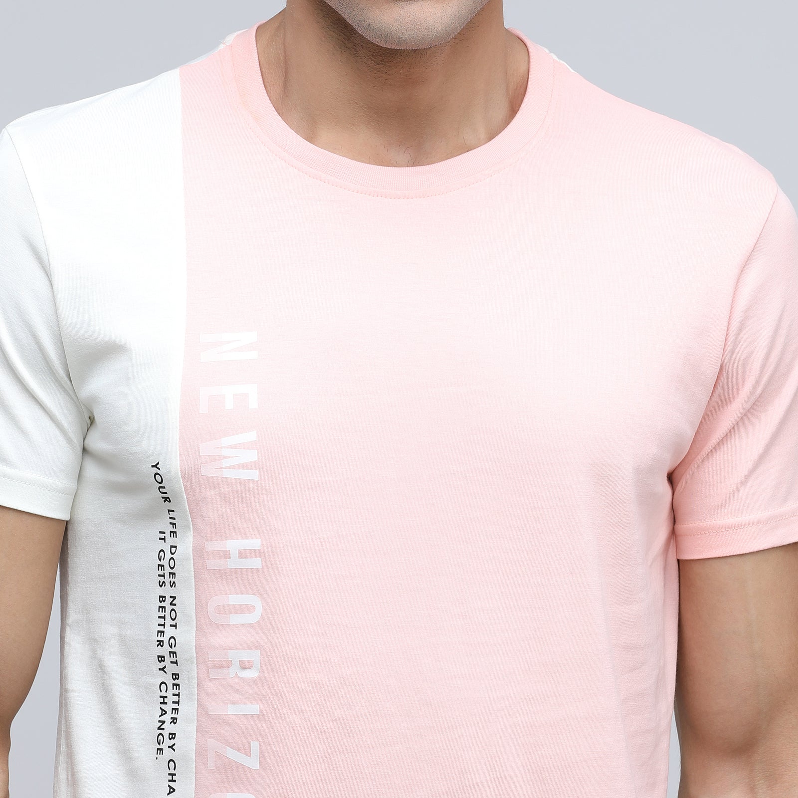 Indo Cotton Men's Crew Neck T-Shirt