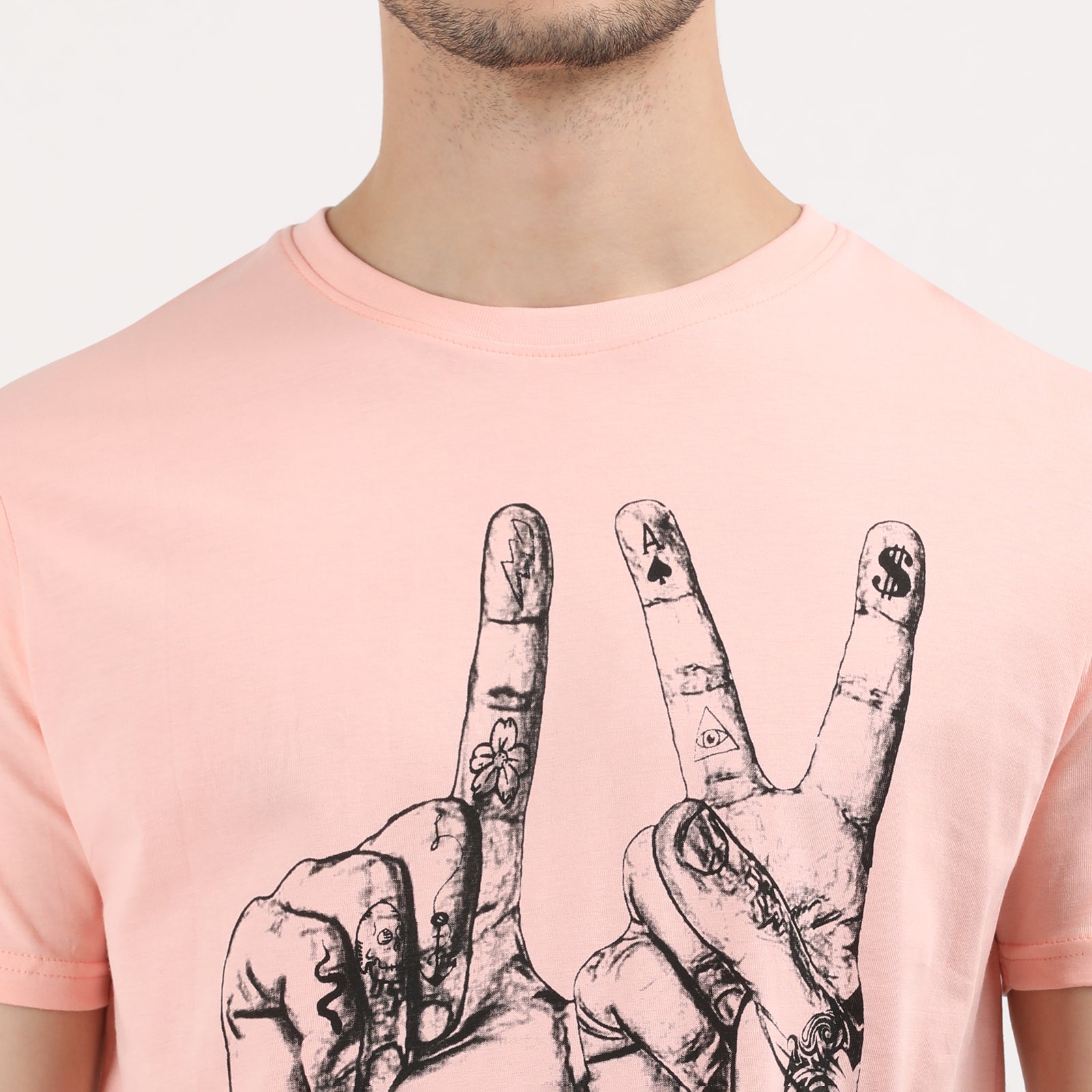 Impatience Pink Keep Your Essence Crew Neck T-Shirt